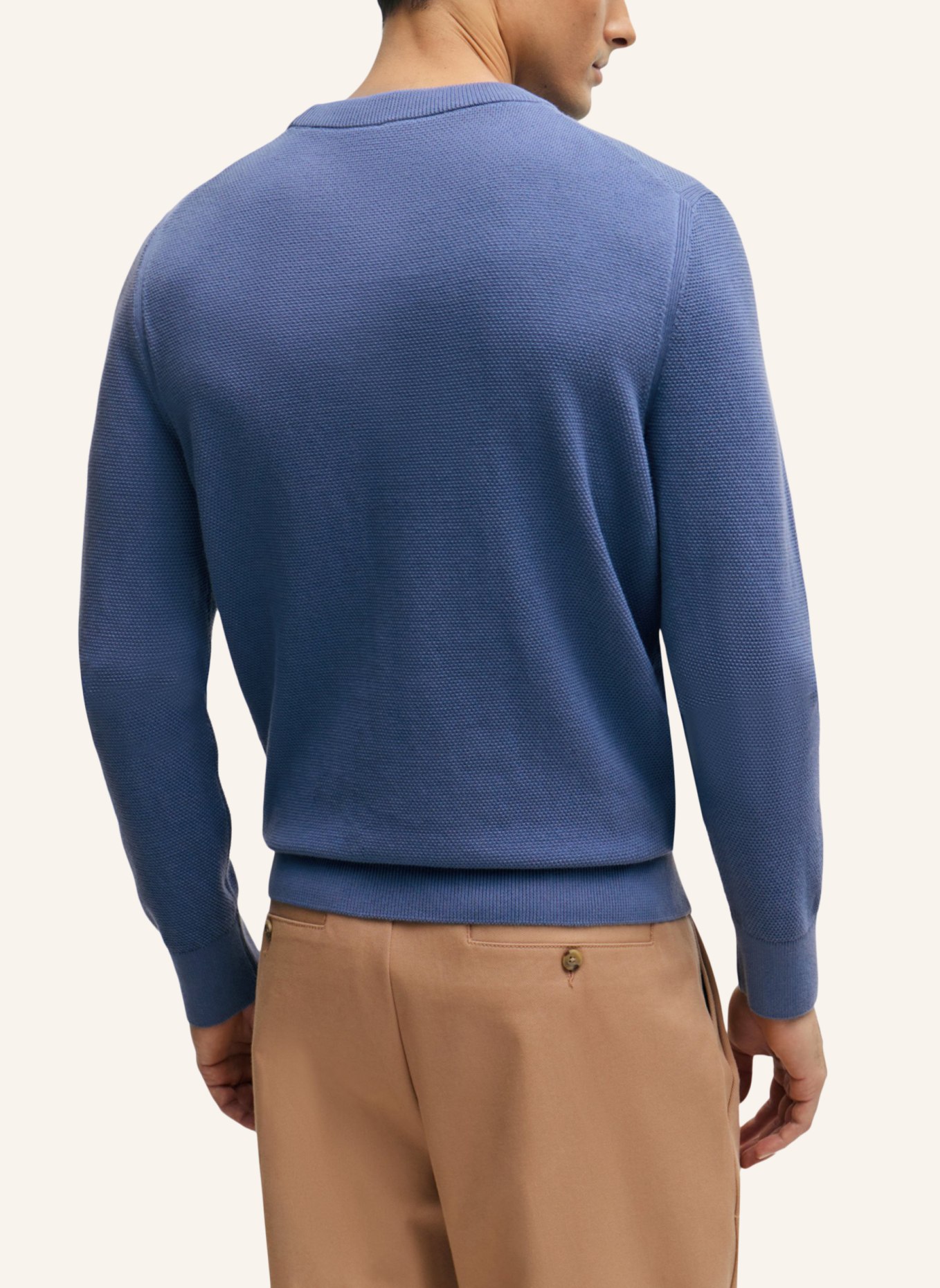 BOSS Pullover ECAIO-P Regular Fit, Farbe: BLAU (Bild 2)