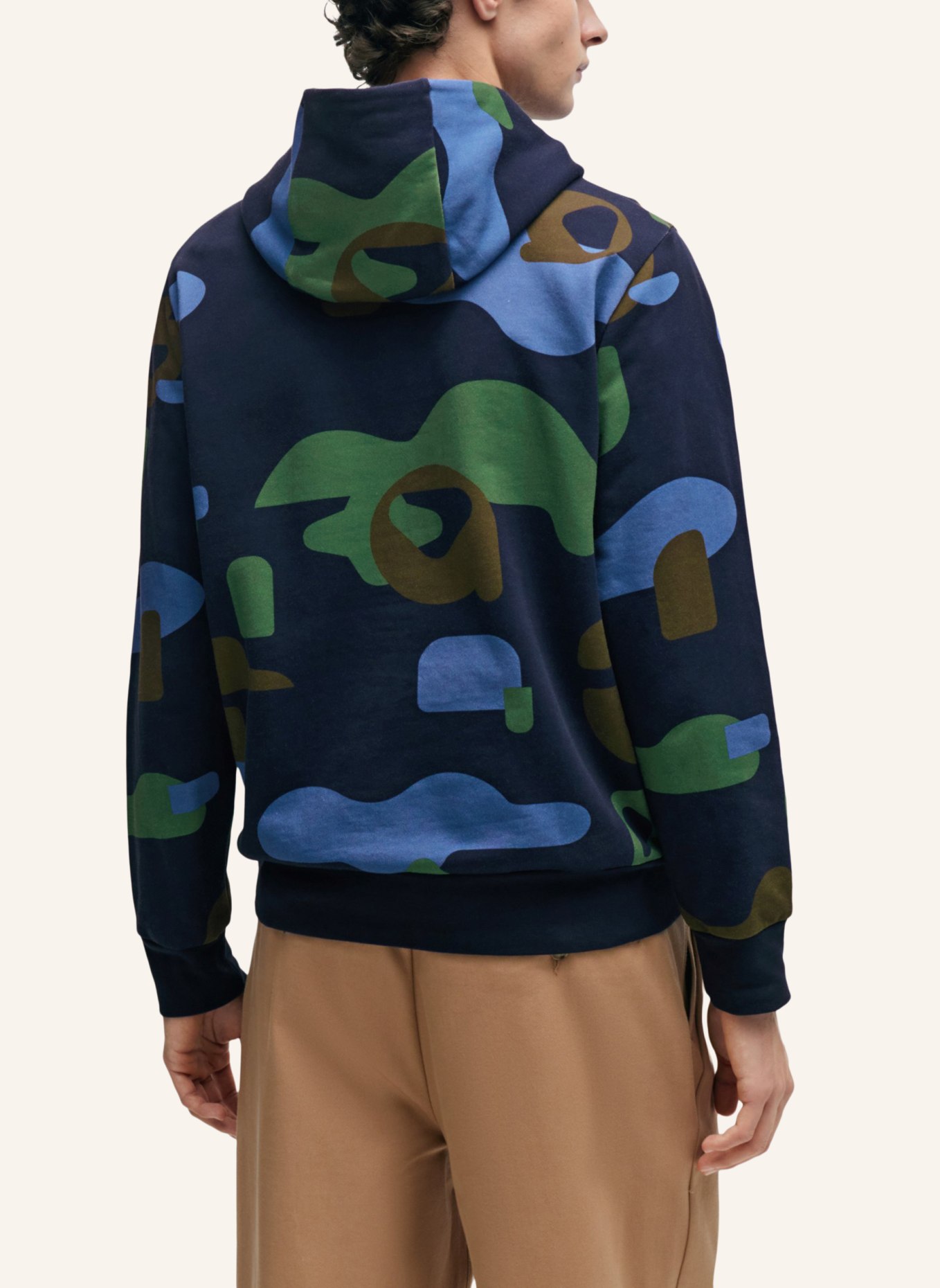 BOSS Sweatshirt SEEGER 150 Regular Fit, Farbe: DUNKELBLAU (Bild 4)