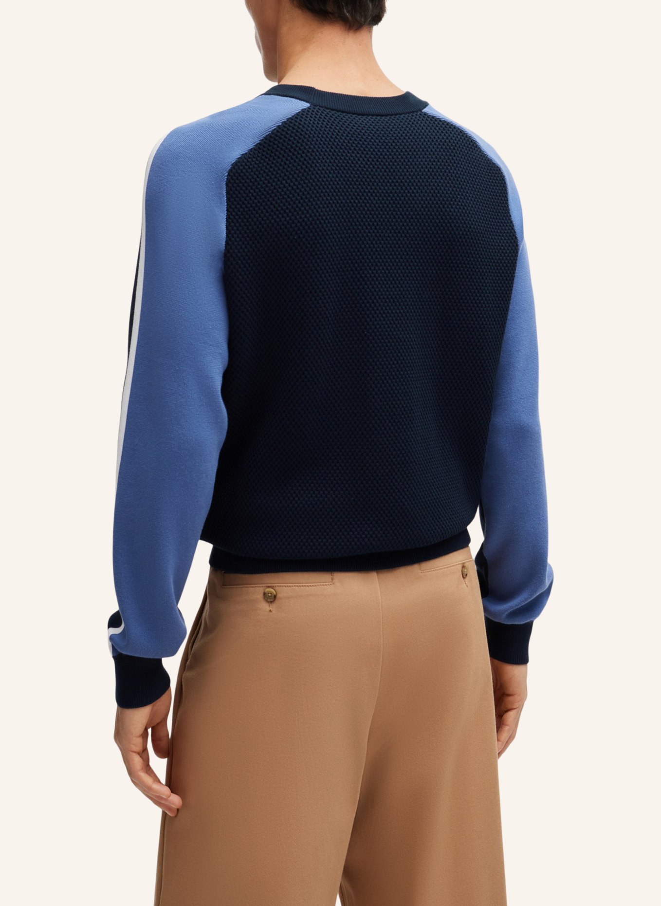BOSS Pullover PONTEVICO Regular Fit, Farbe: DUNKELBLAU (Bild 2)