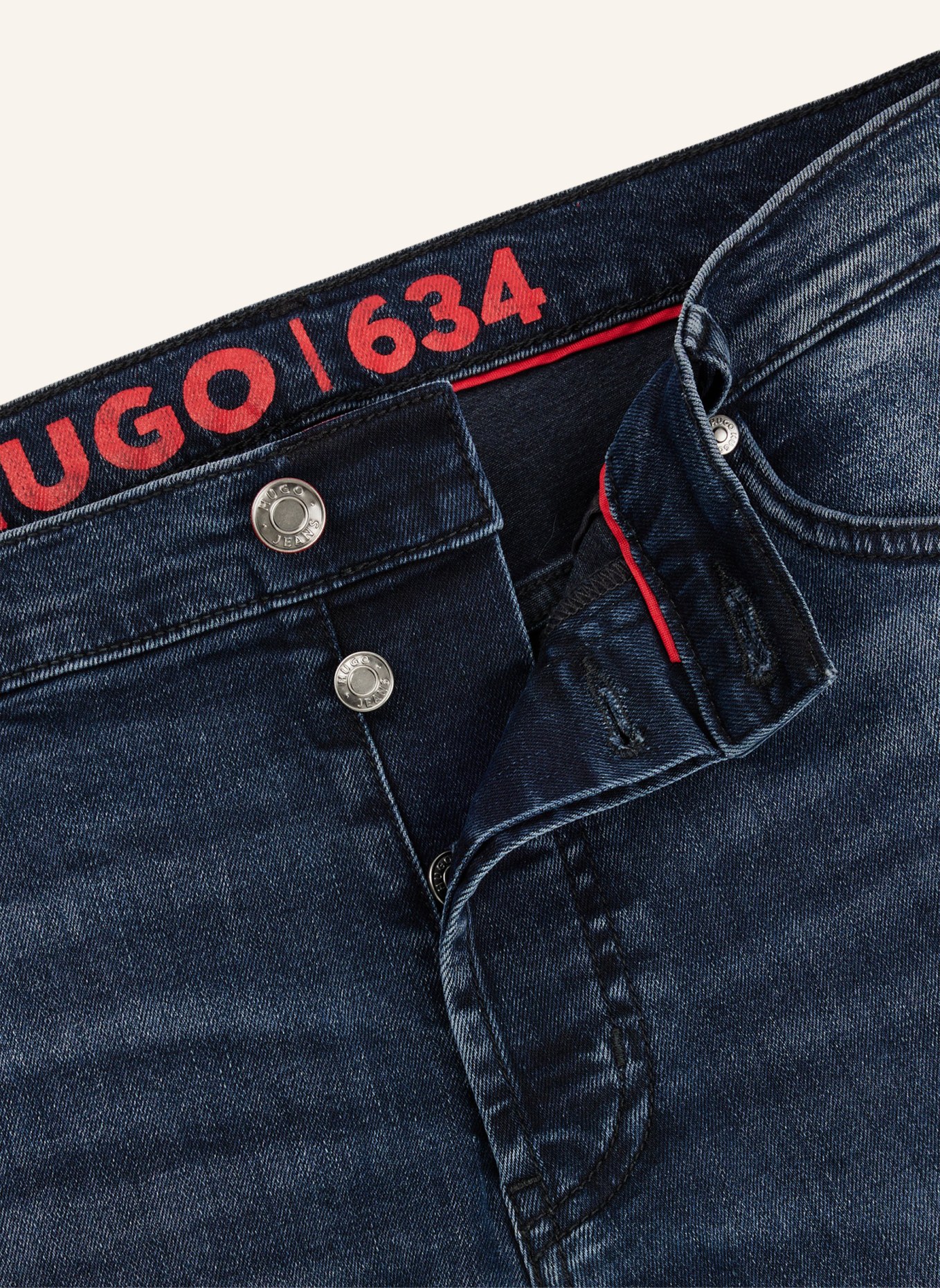 HUGO Jeans HUGO 634 Tapered Fit, Farbe: BLAU (Bild 2)