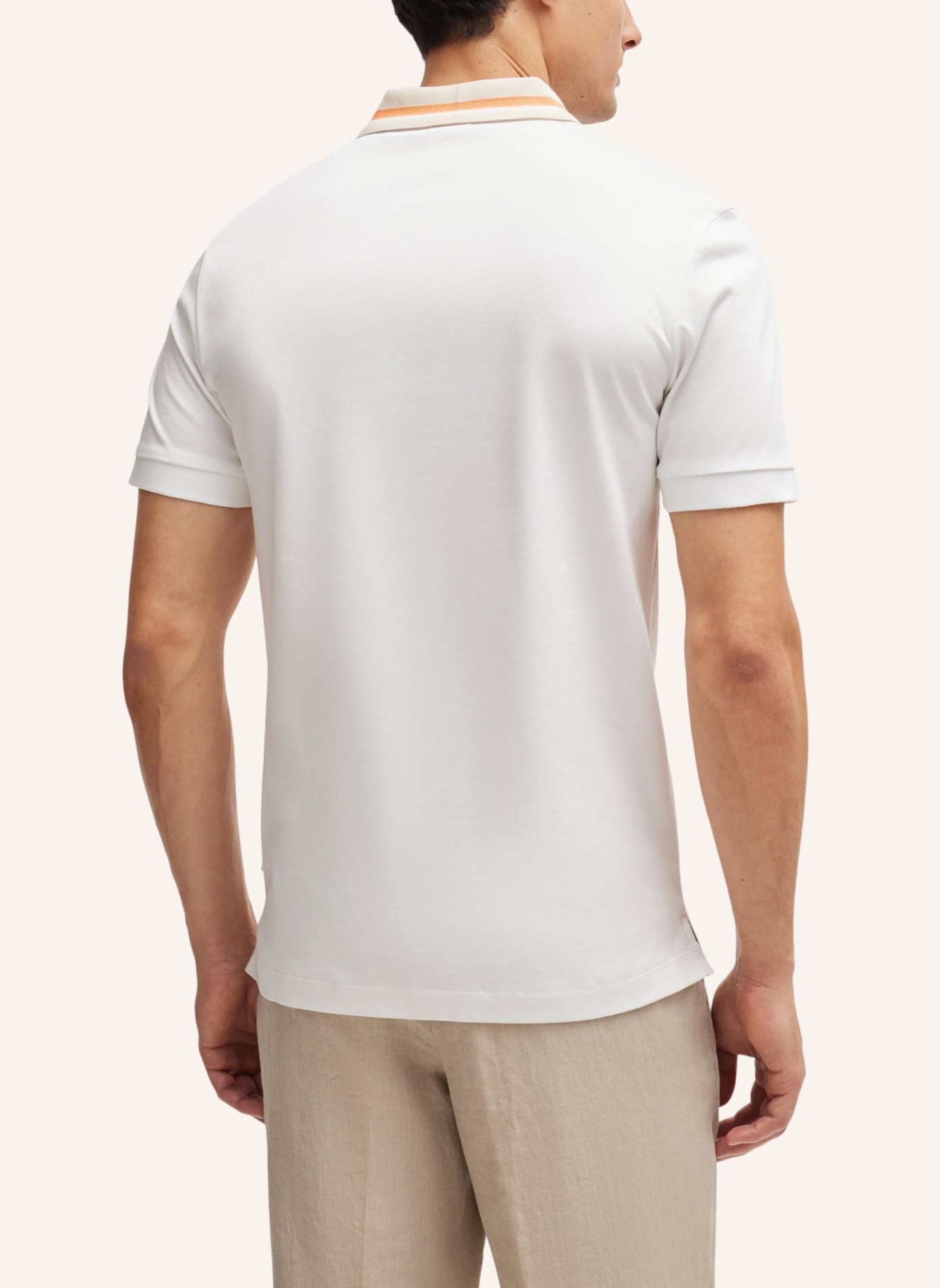 BOSS Poloshirt PHILLIPSON 36 Slim Fit, Farbe: WEISS (Bild 2)