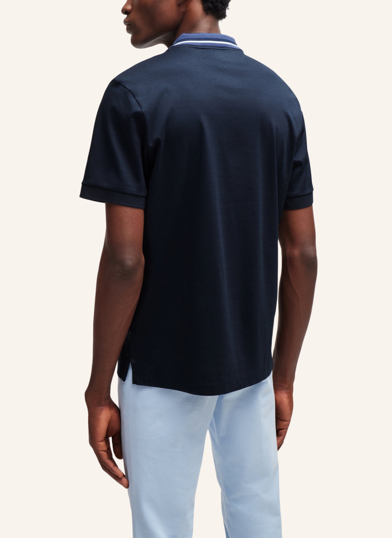 BOSS Poloshirt PHILLIPSON 36 Slim Fit, Farbe: DUNKELBLAU (Bild 2)