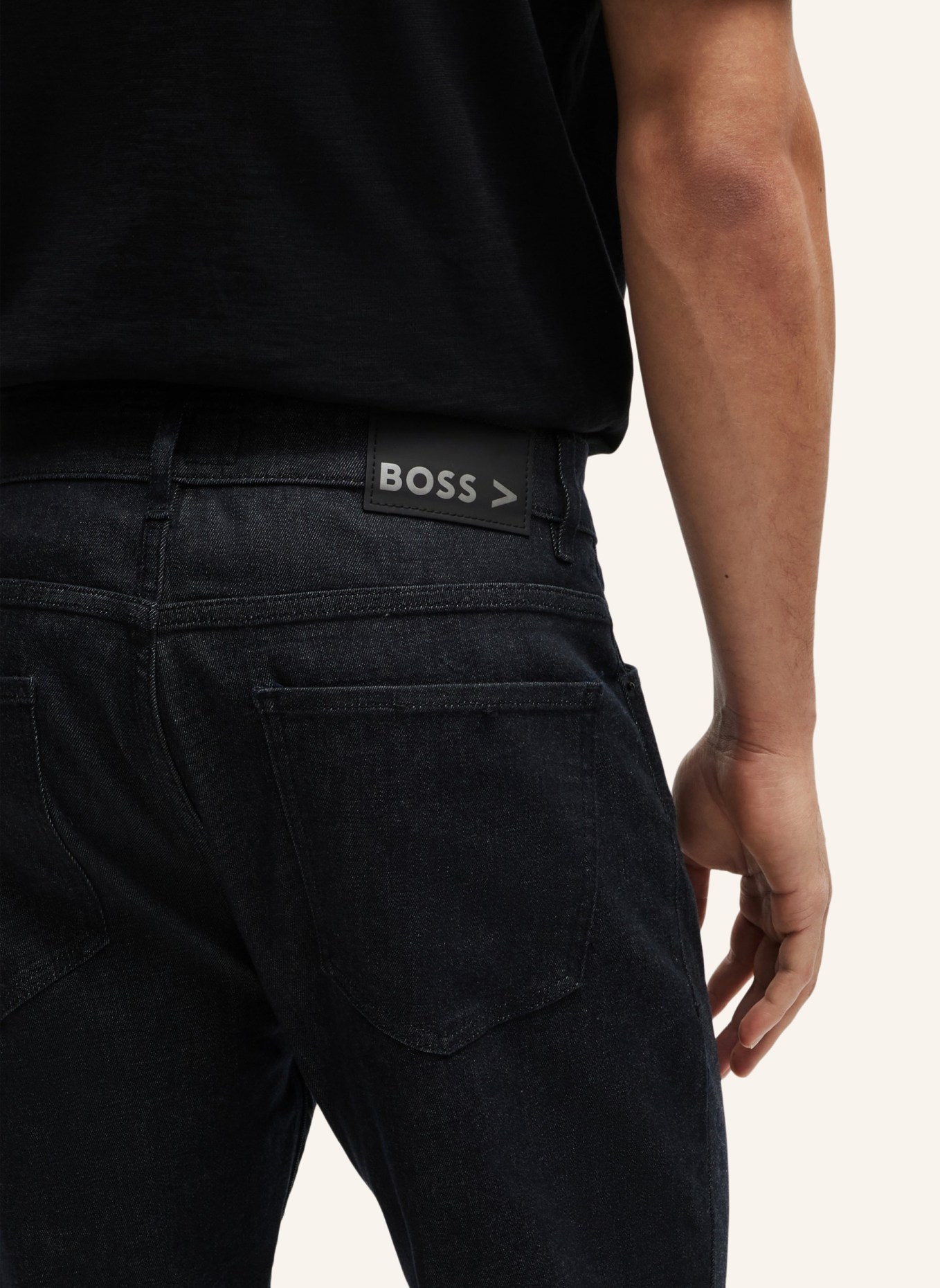 BOSS Jeans P-TABER Tapered Fit, Farbe: DUNKELBLAU (Bild 4)