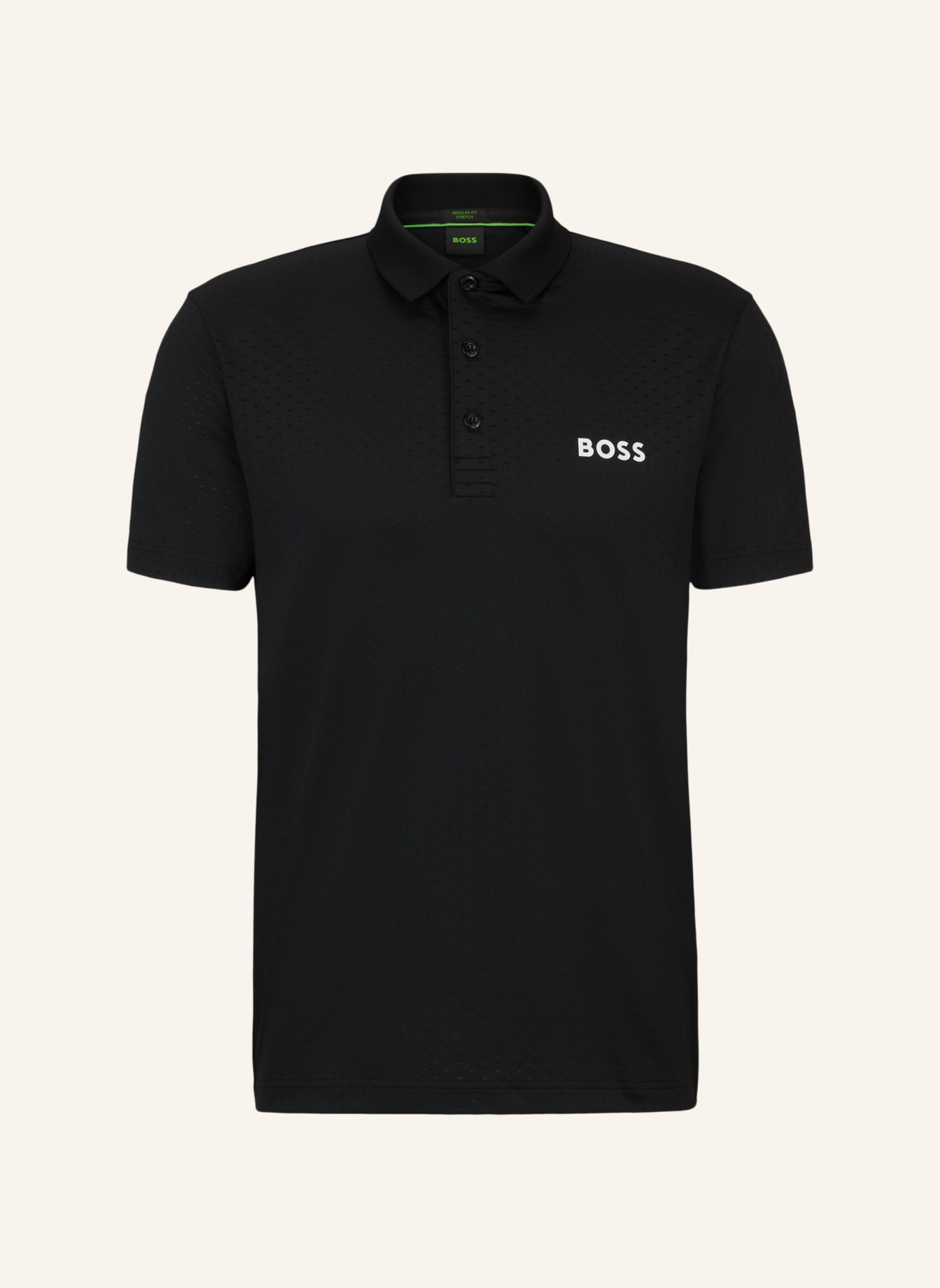 BOSS Poloshirt PADDYTECH Regular Fit, Farbe: SCHWARZ (Bild 1)