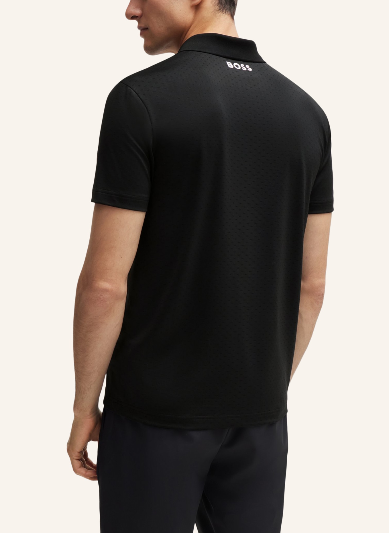BOSS Poloshirt PADDYTECH Regular Fit, Farbe: SCHWARZ (Bild 2)