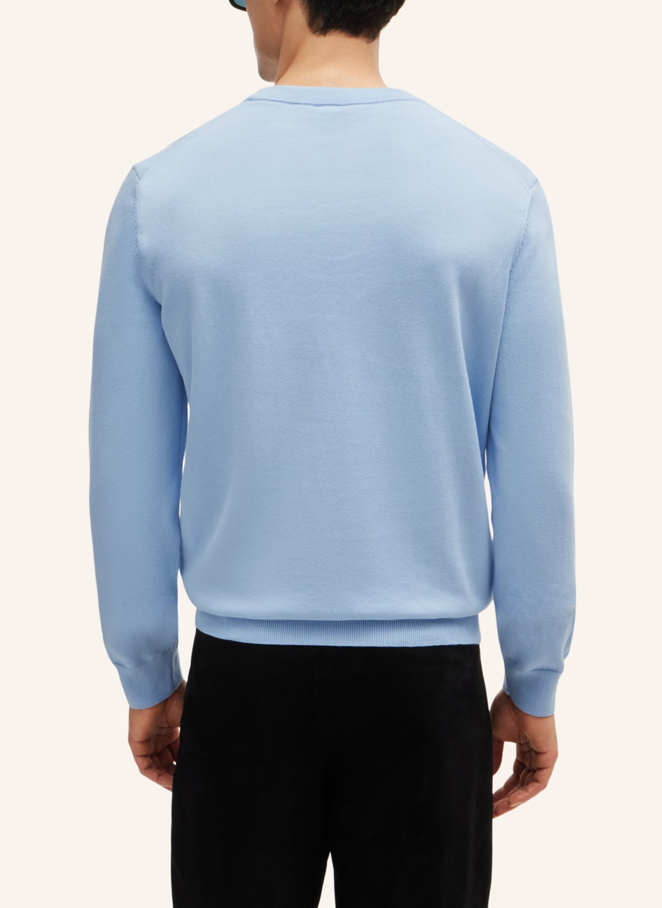 BOSS Pullover PACAS-L Regular Fit, Farbe: HELLBLAU (Bild 2)