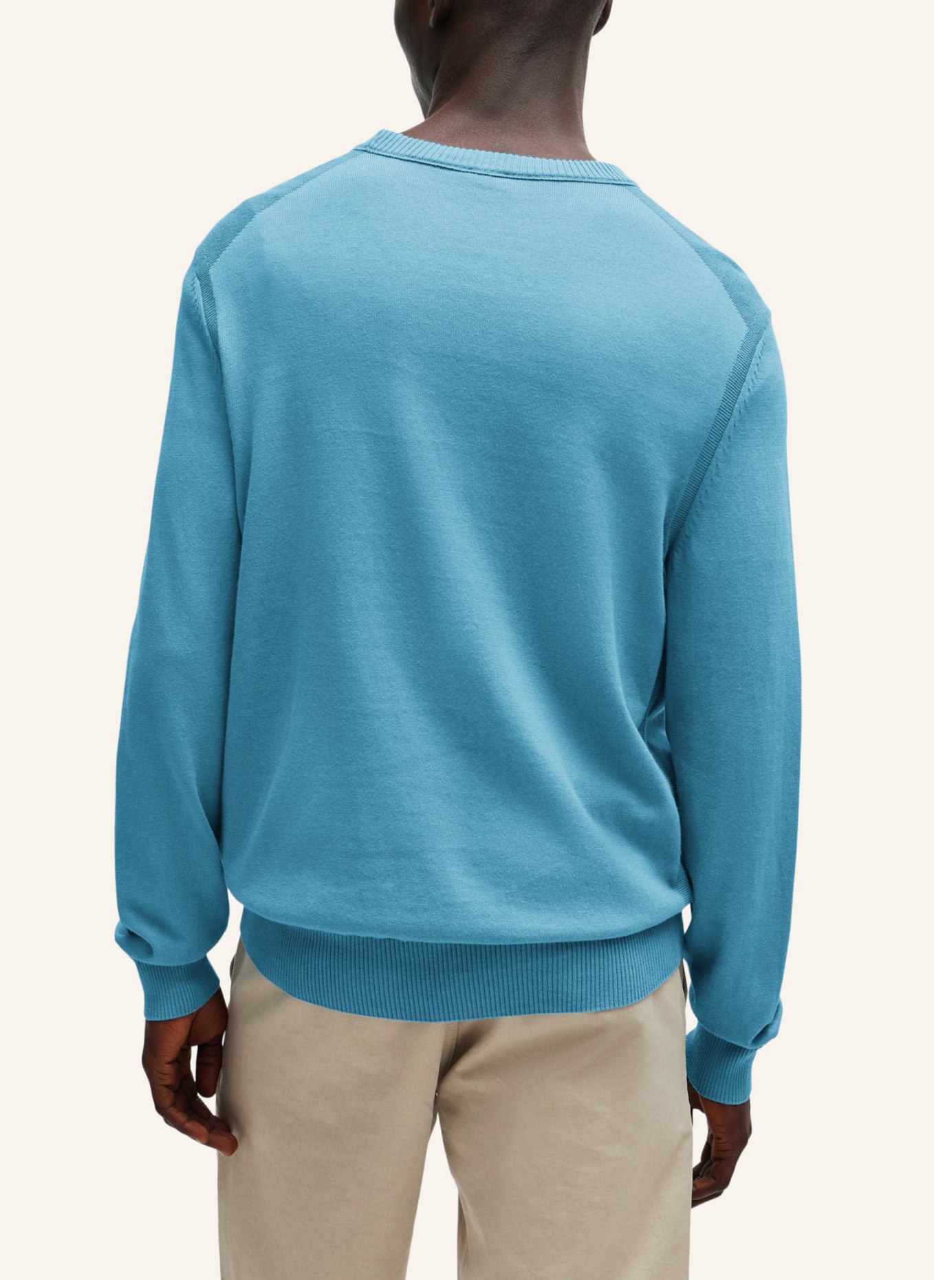 BOSS Pullover ASAC_C Regular Fit, Farbe: BLAU (Bild 2)
