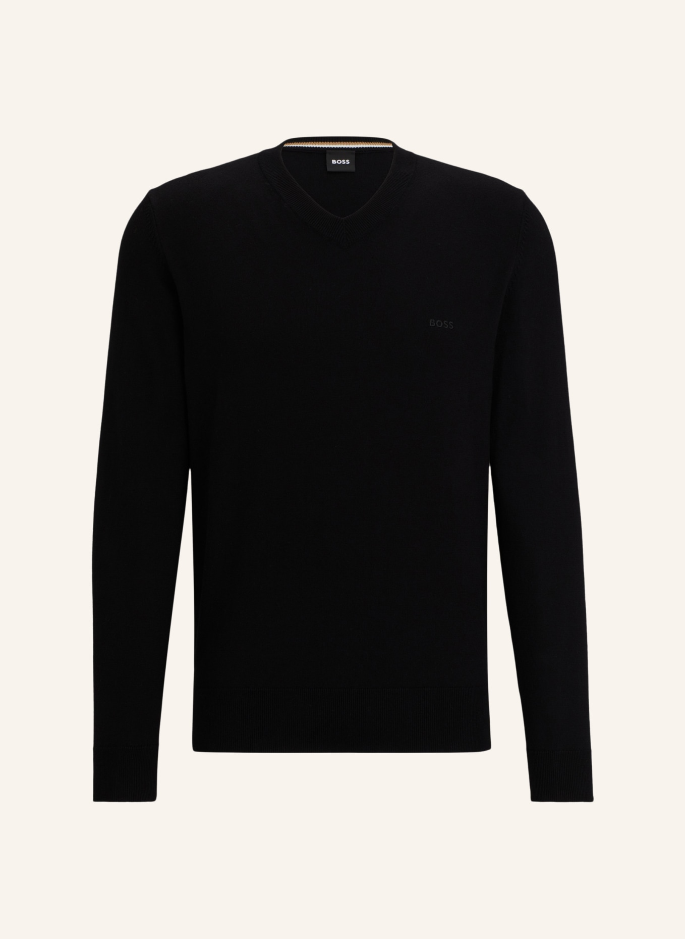 BOSS Pullover PACELLO-L Regular Fit, Farbe: SCHWARZ (Bild 1)