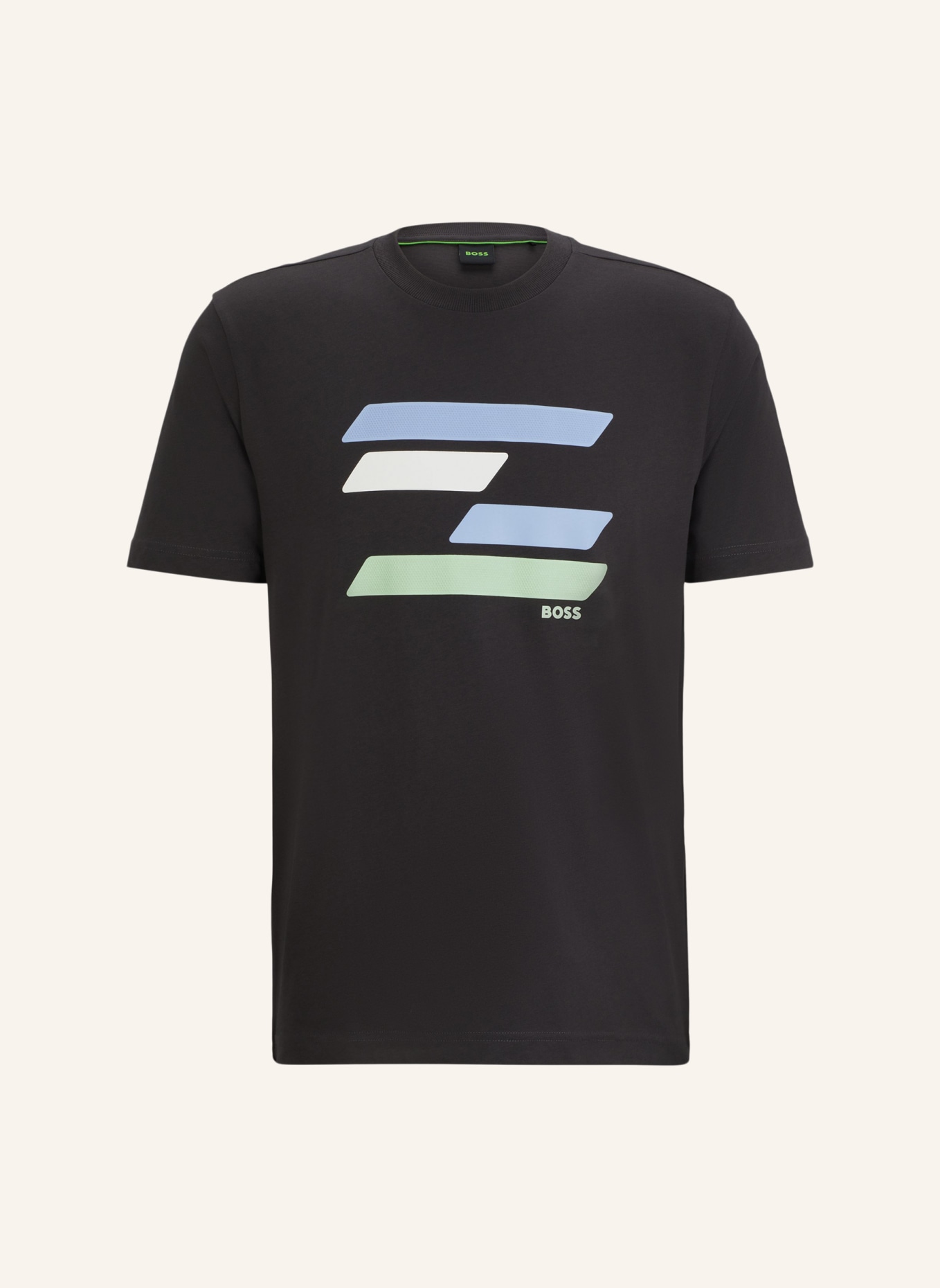 BOSS T-Shirt TEE 3 Regular Fit, Farbe: SCHWARZ (Bild 1)