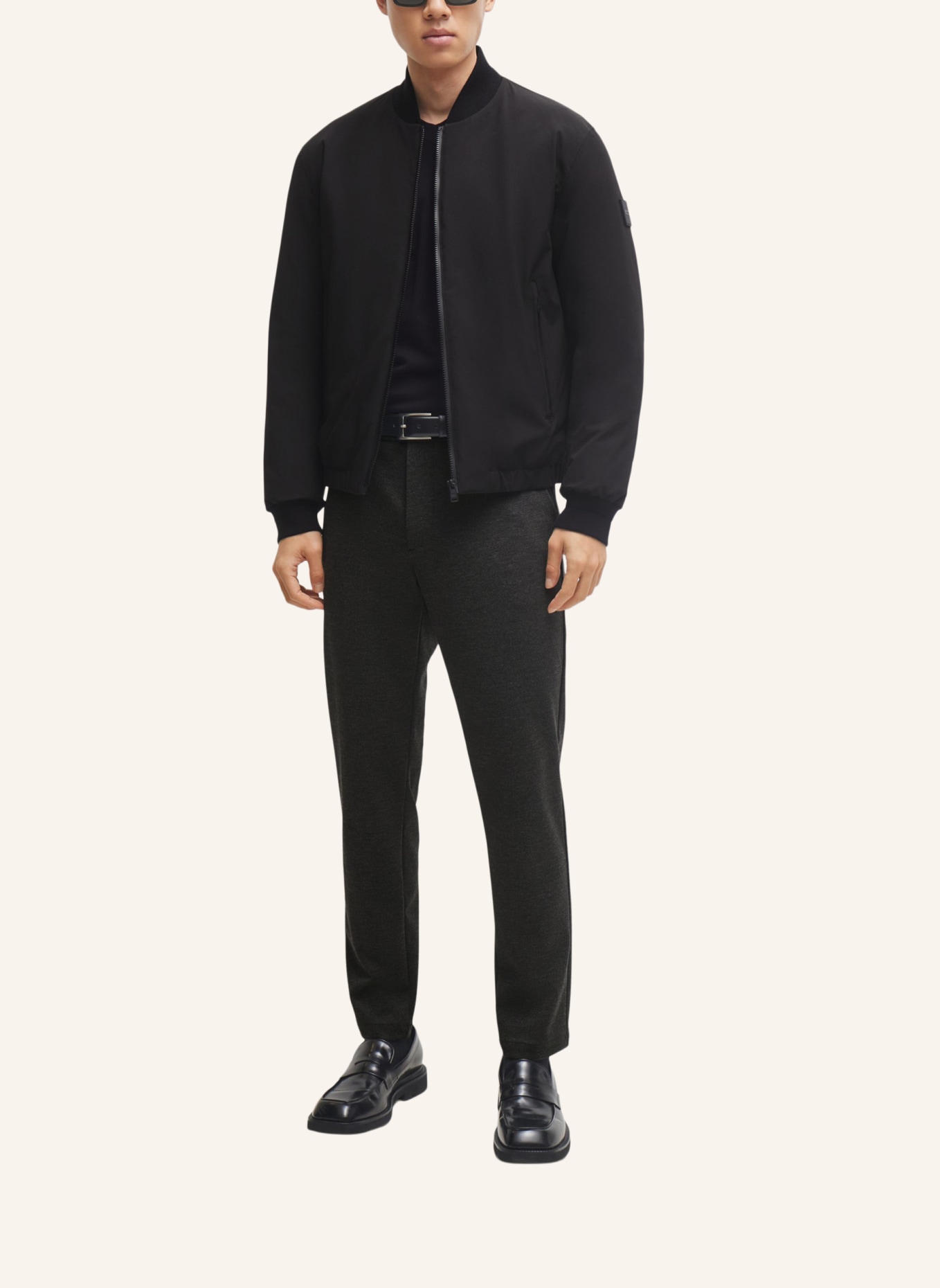 BOSS Pullover PACELLO-L Regular Fit, Farbe: SCHWARZ (Bild 5)