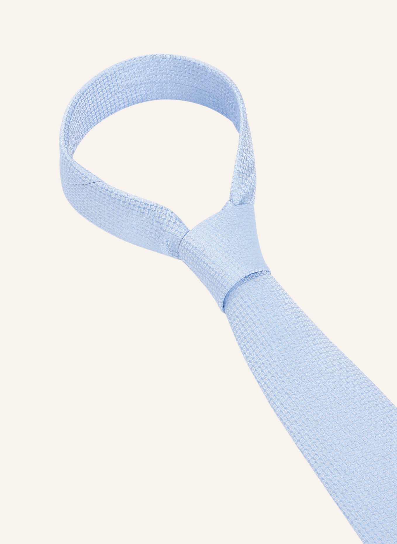 BOSS Krawatte H-SET TIE-PKT SQ-232, Farbe: HELLBLAU (Bild 2)