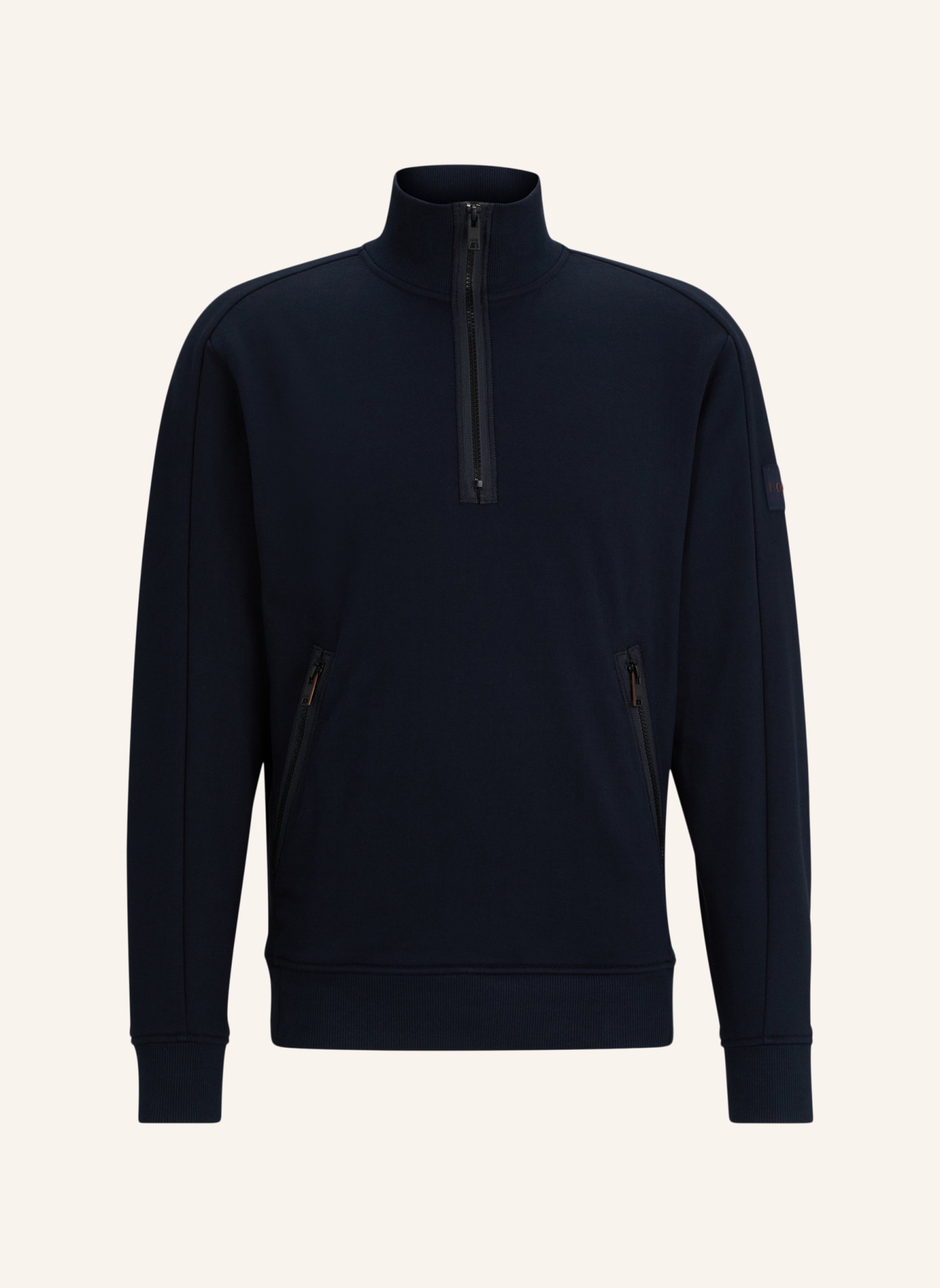BOSS Sweatshirt ZECOMPANY Regular Fit, Farbe: DUNKELBLAU (Bild 1)