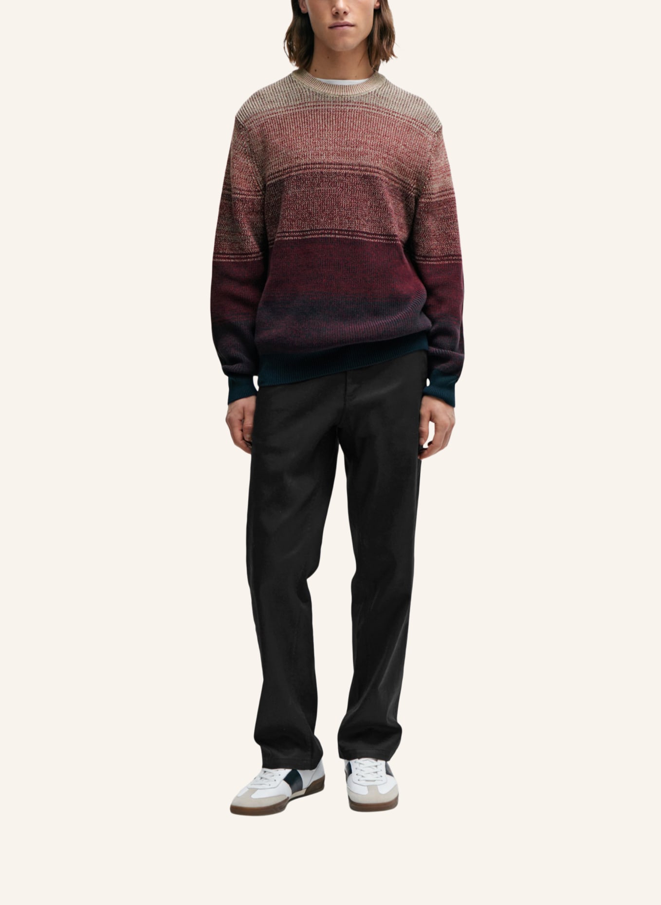 BOSS Pullover KALLER Regular Fit, Farbe: DUNKELBLAU (Bild 5)