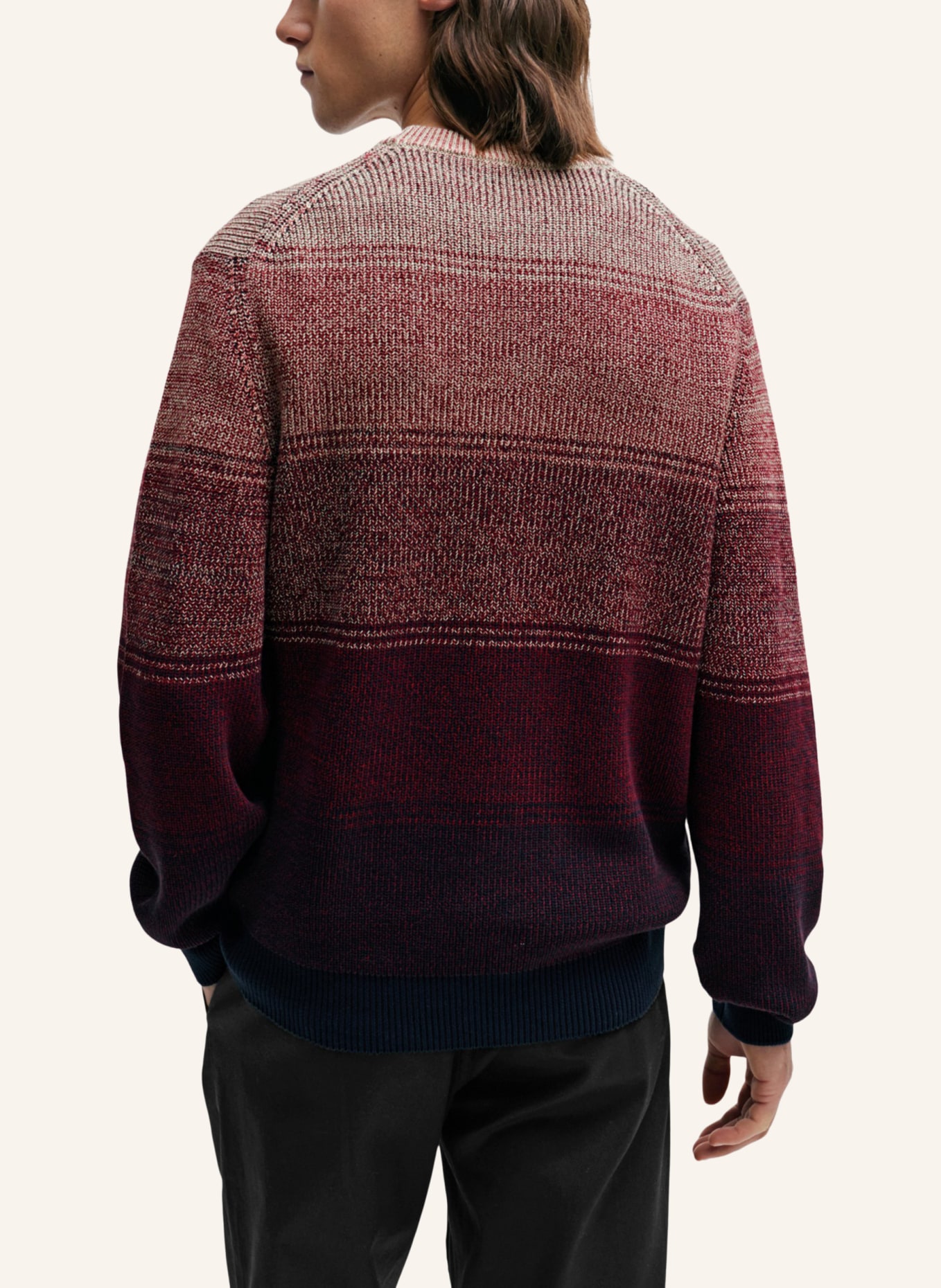 BOSS Pullover KALLER Regular Fit, Farbe: DUNKELBLAU (Bild 2)