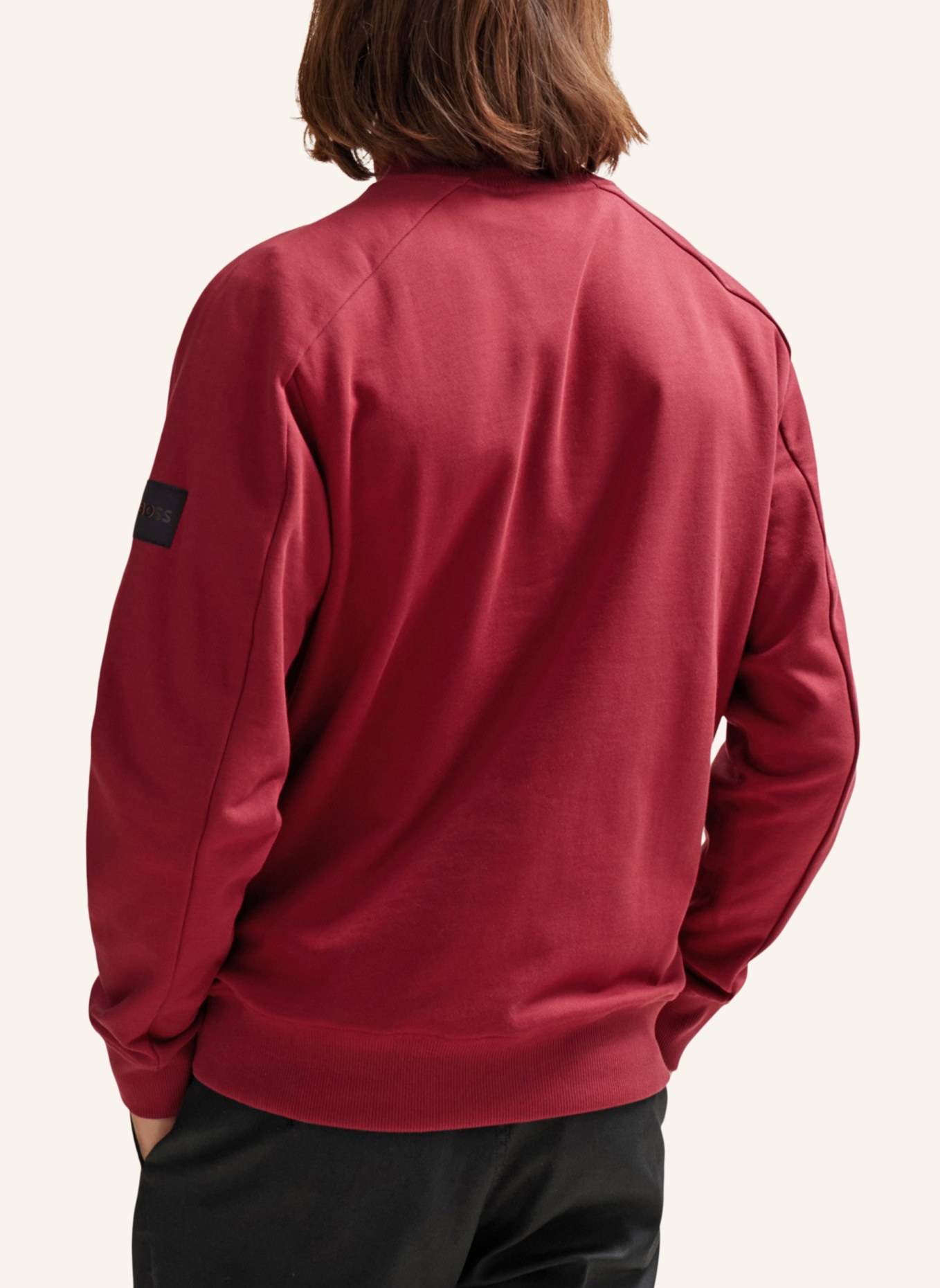 BOSS Sweatshirt ZECOMPANY Regular Fit, Farbe: ROT (Bild 2)