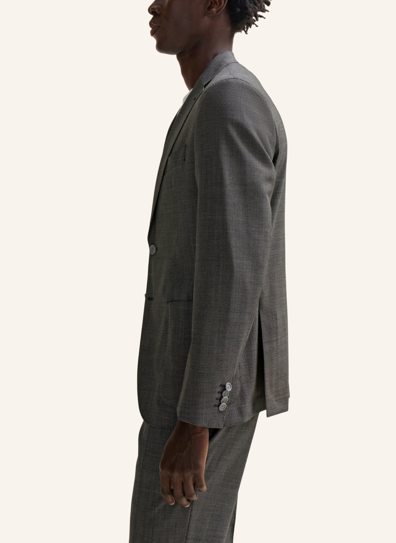 BOSS Business Anzug P-HUGE-2PCS-241 Slim Fit, Farbe: GRAU (Bild 5)