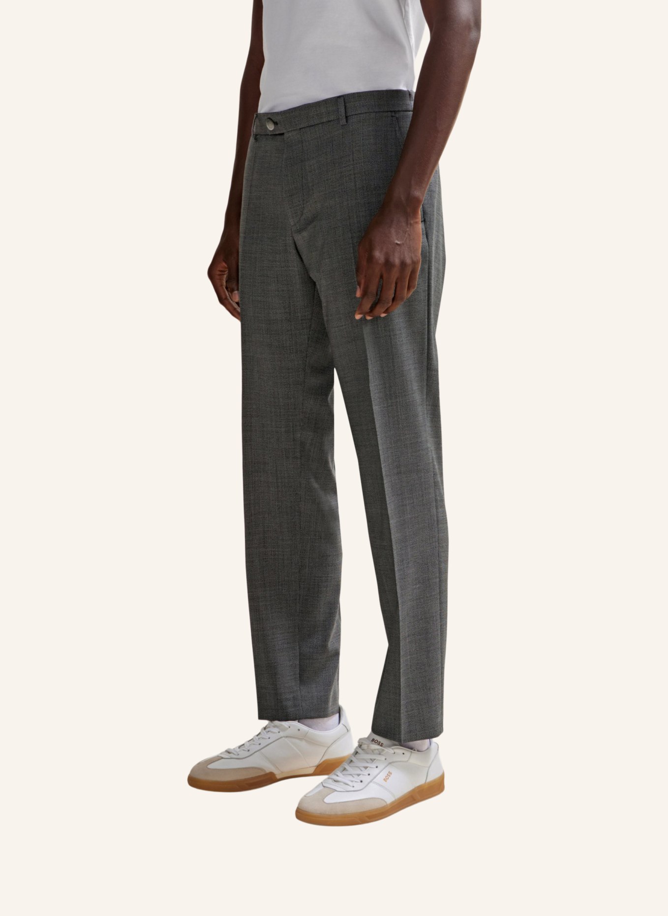BOSS Business Anzug P-HUGE-2PCS-241 Slim Fit, Farbe: GRAU (Bild 6)