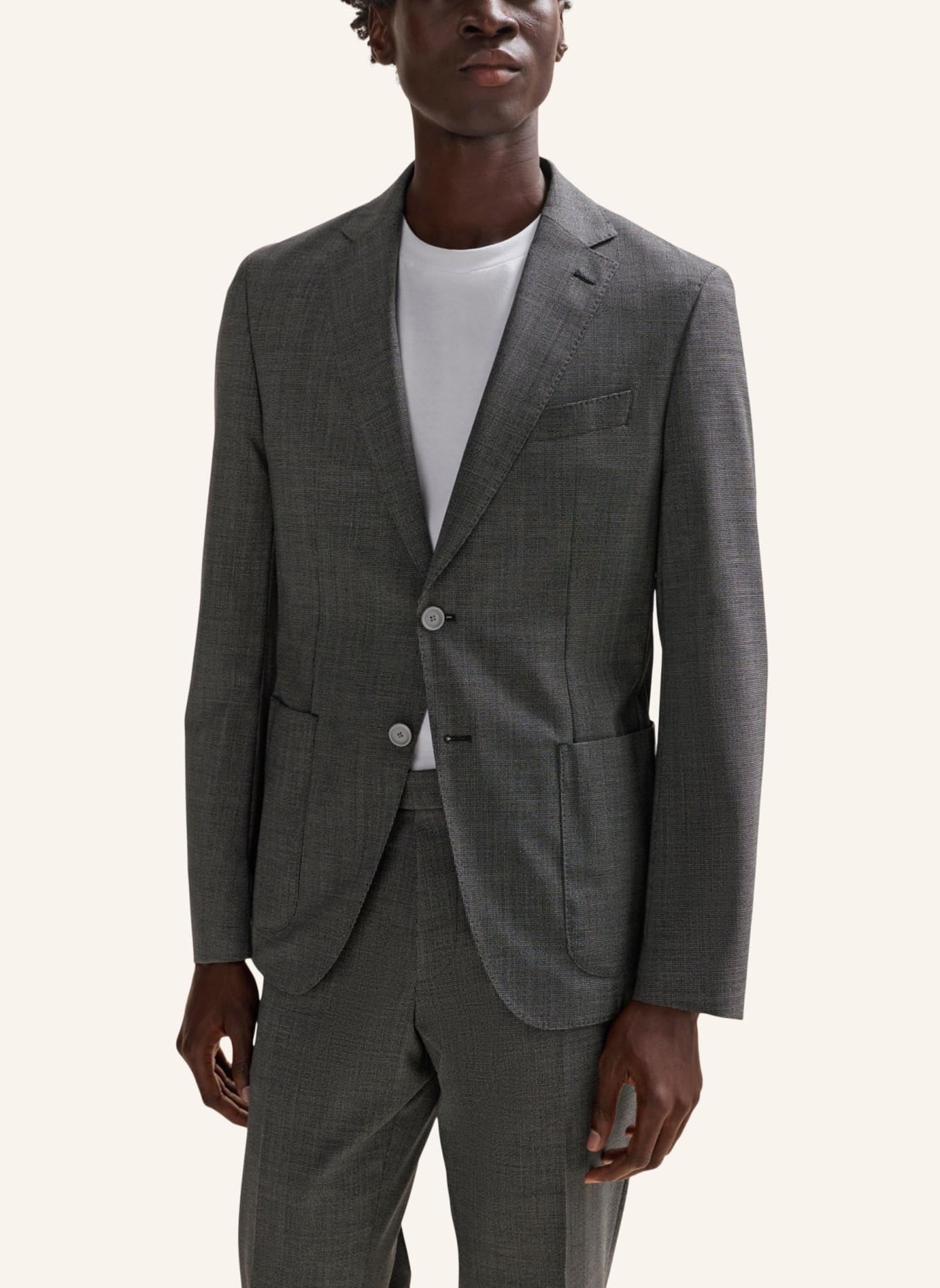BOSS Business Anzug P-HUGE-2PCS-241 Slim Fit, Farbe: GRAU (Bild 8)