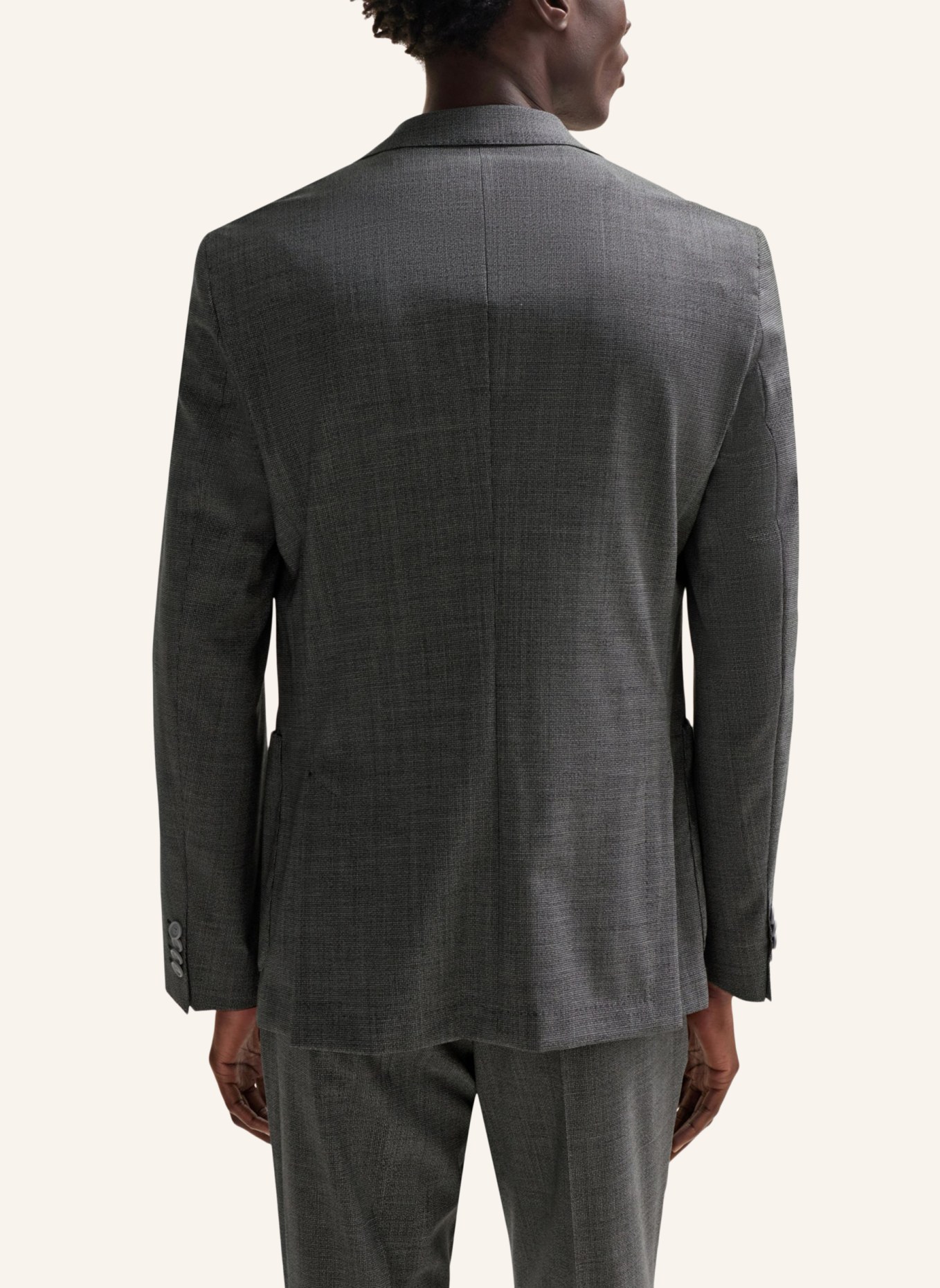 BOSS Business Anzug P-HUGE-2PCS-241 Slim Fit, Farbe: GRAU (Bild 3)