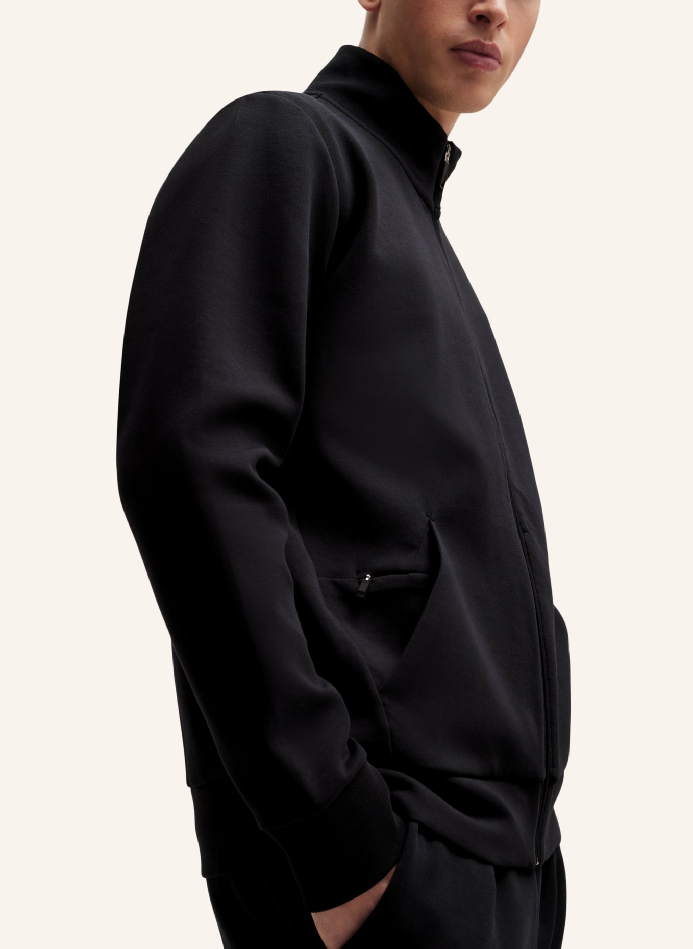 BOSS Sweatshirt SKAZ Regular Fit, Farbe: SCHWARZ (Bild 3)
