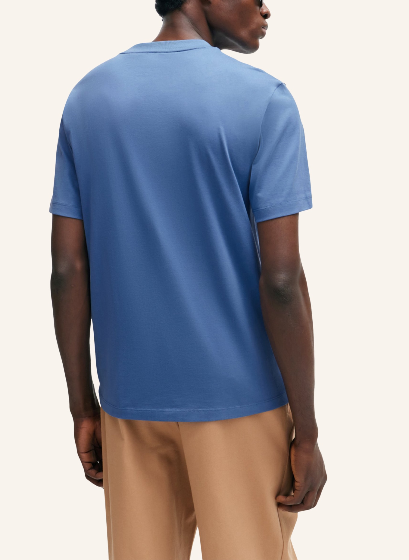 BOSS T-Shirt TIBURT 427 Regular Fit, Farbe: BLAU (Bild 2)