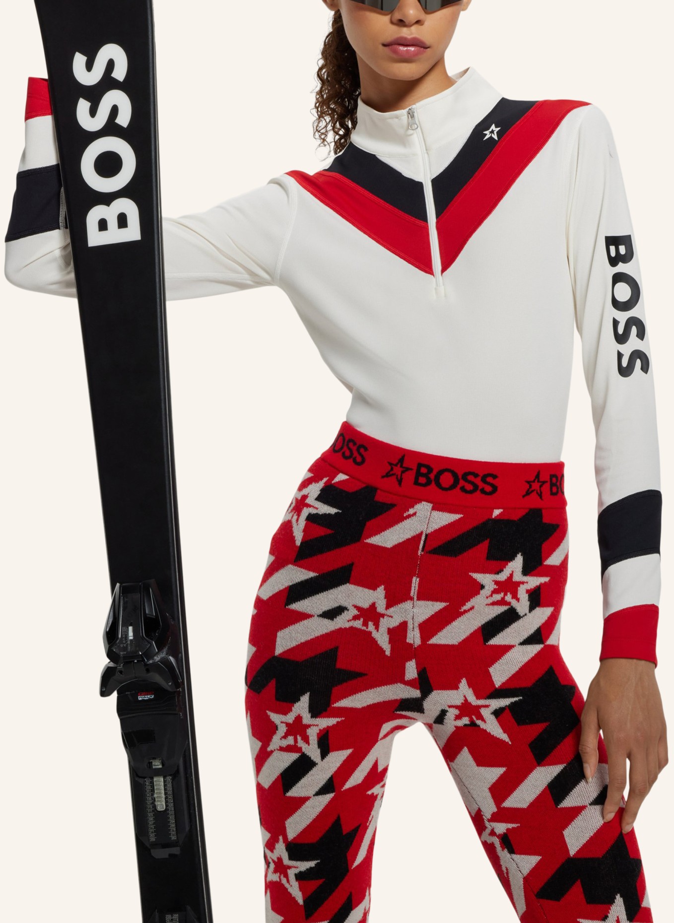 BOSS Casual Hose W3000997_PM Slim Fit, Farbe: ROT (Bild 4)