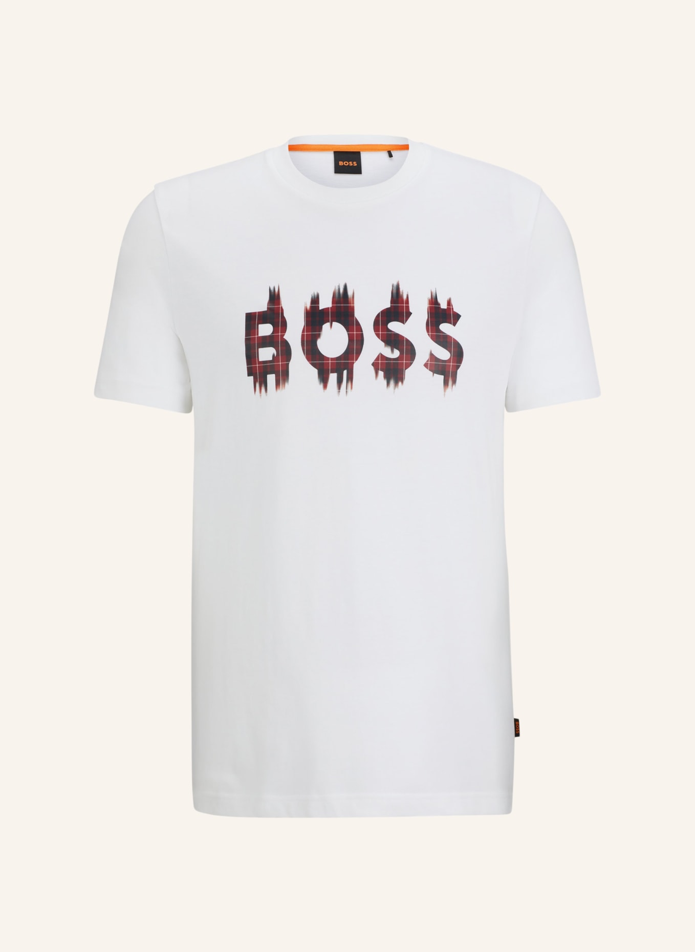 BOSS T-Shirt TEEHEAVYBOSS Regular Fit, Farbe: WEISS (Bild 1)
