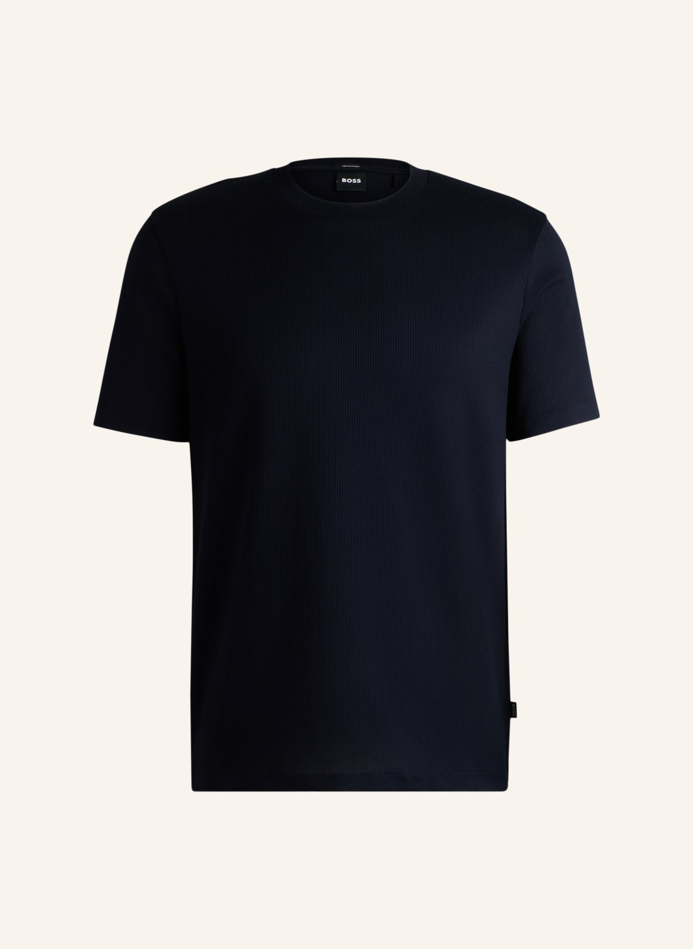 BOSS T-Shirt TIBURT 406 Regular Fit, Farbe: DUNKELBLAU (Bild 1)