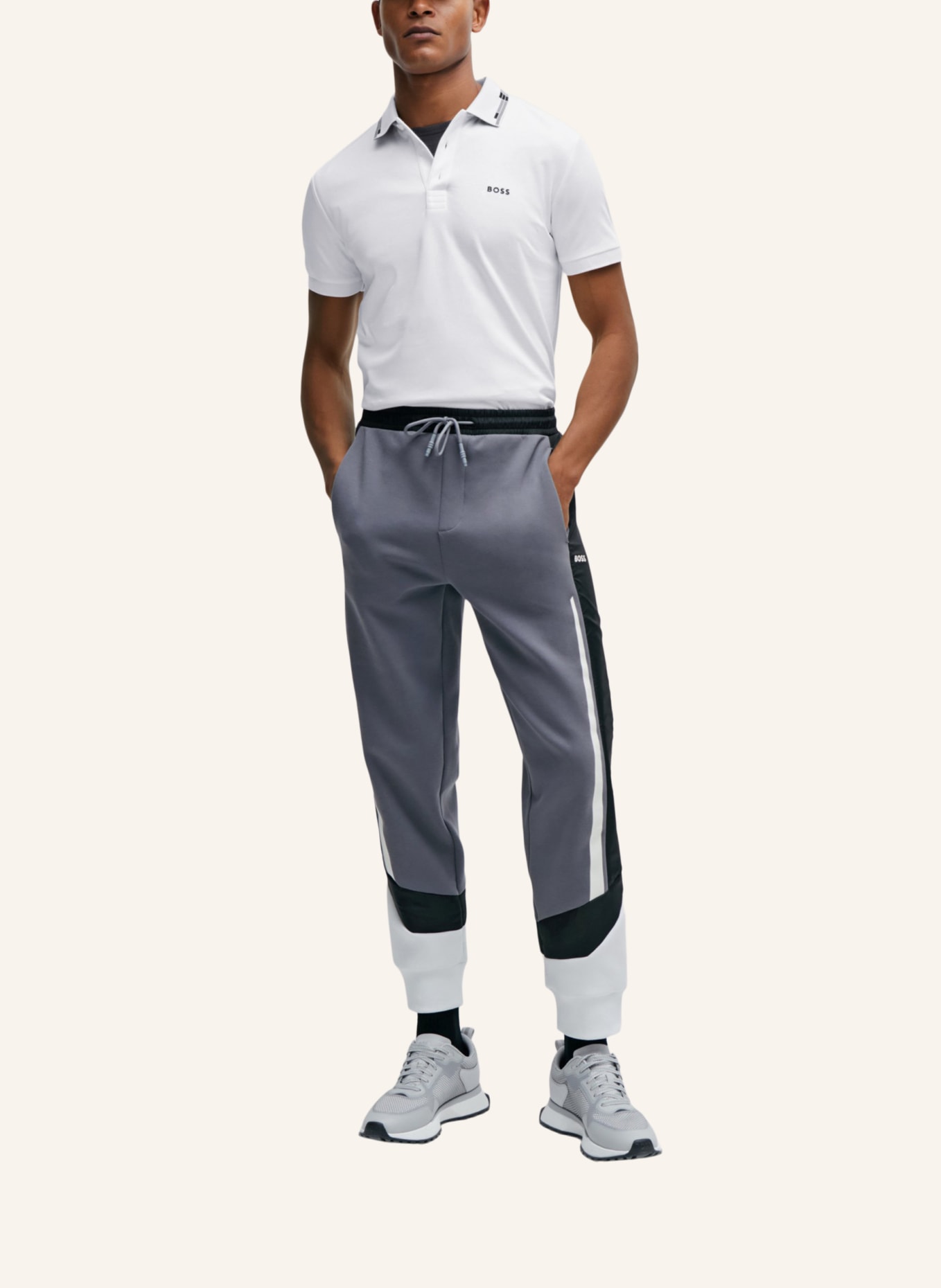 BOSS Poloshirt PAULE Slim Fit, Farbe: WEISS (Bild 5)