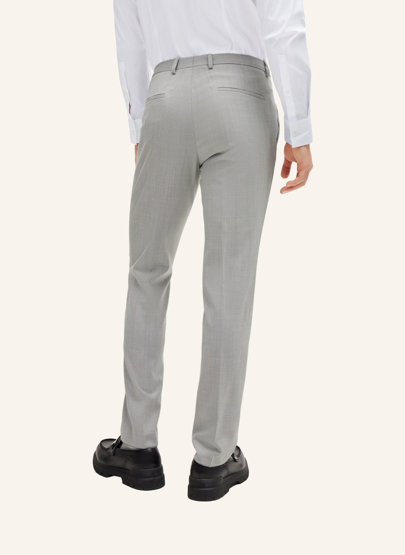 HUGO Business Anzug ARTI/HESTEN242V1X Extra-Slim Fit, Farbe: GRAU (Bild 7)
