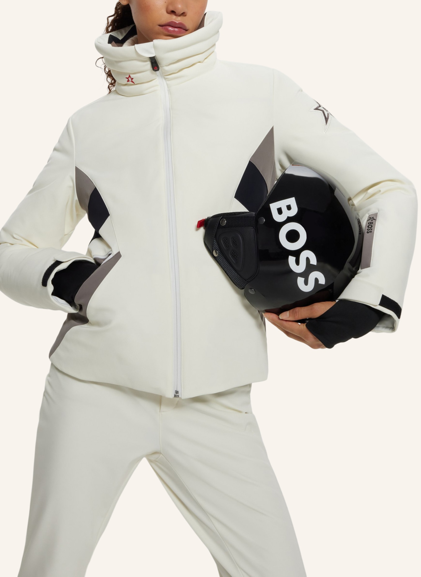 BOSS Blazer W3001019_PM Regular Fit, Farbe: BEIGE (Bild 4)