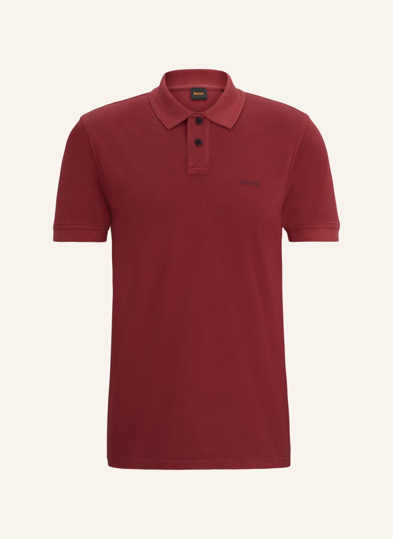 BOSS Poloshirt PRIME Regular Fit, Farbe: ROT (Bild 1)