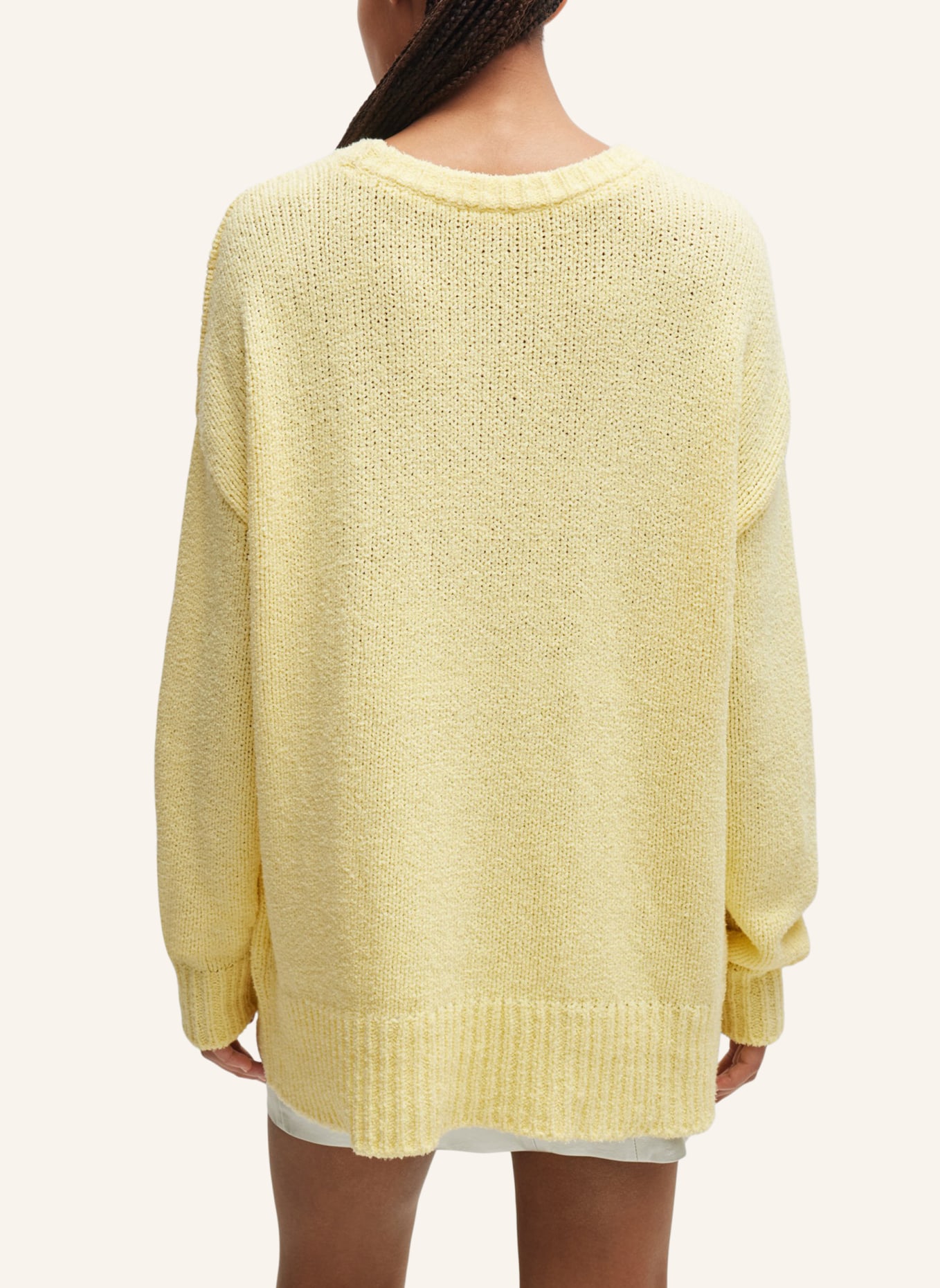 HUGO Pullover SAREED Oversize Fit, Farbe: GELB (Bild 2)