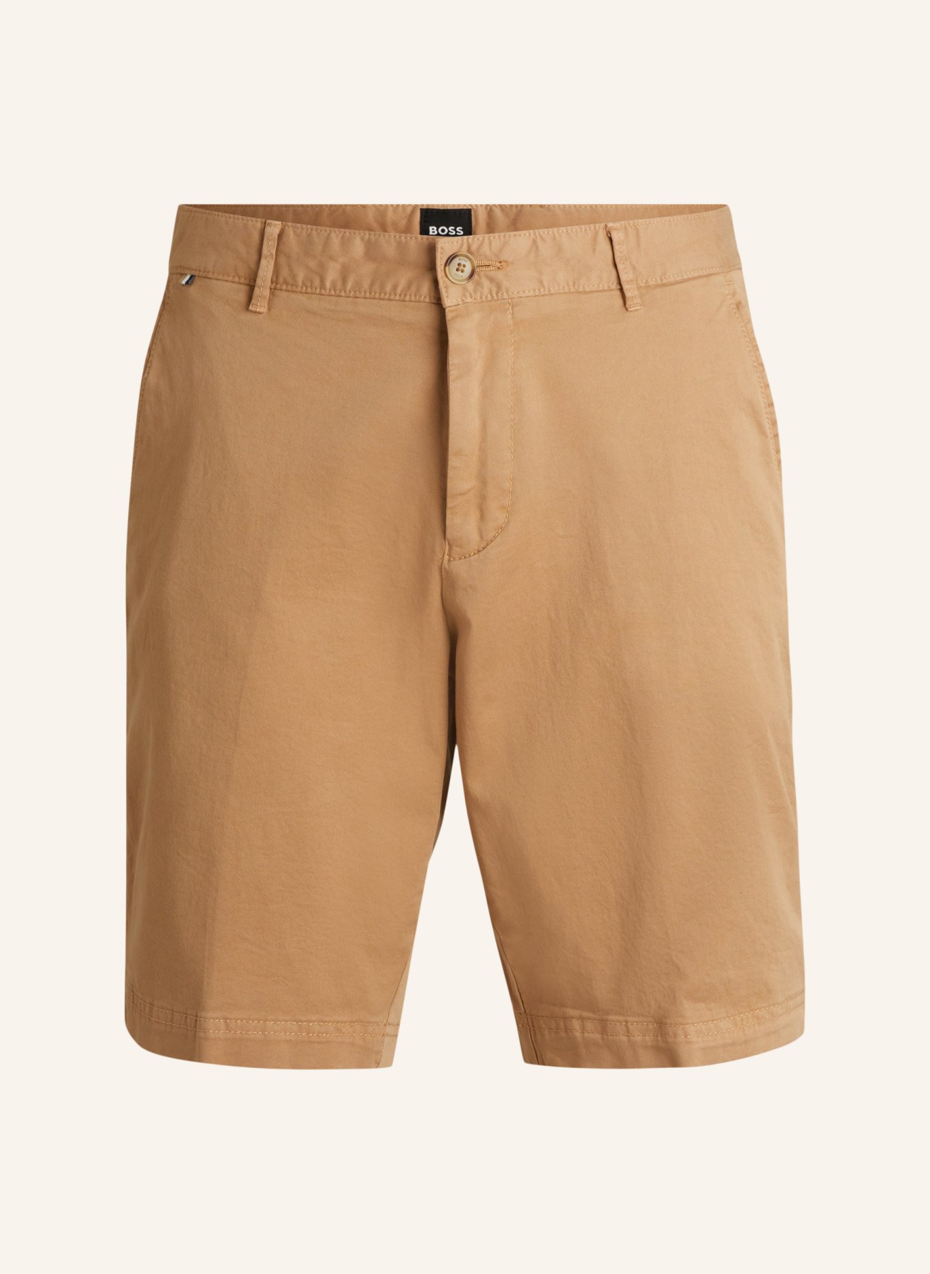 BOSS Short SLICE-SHORT Slim Fit, Farbe: BEIGE (Bild 1)