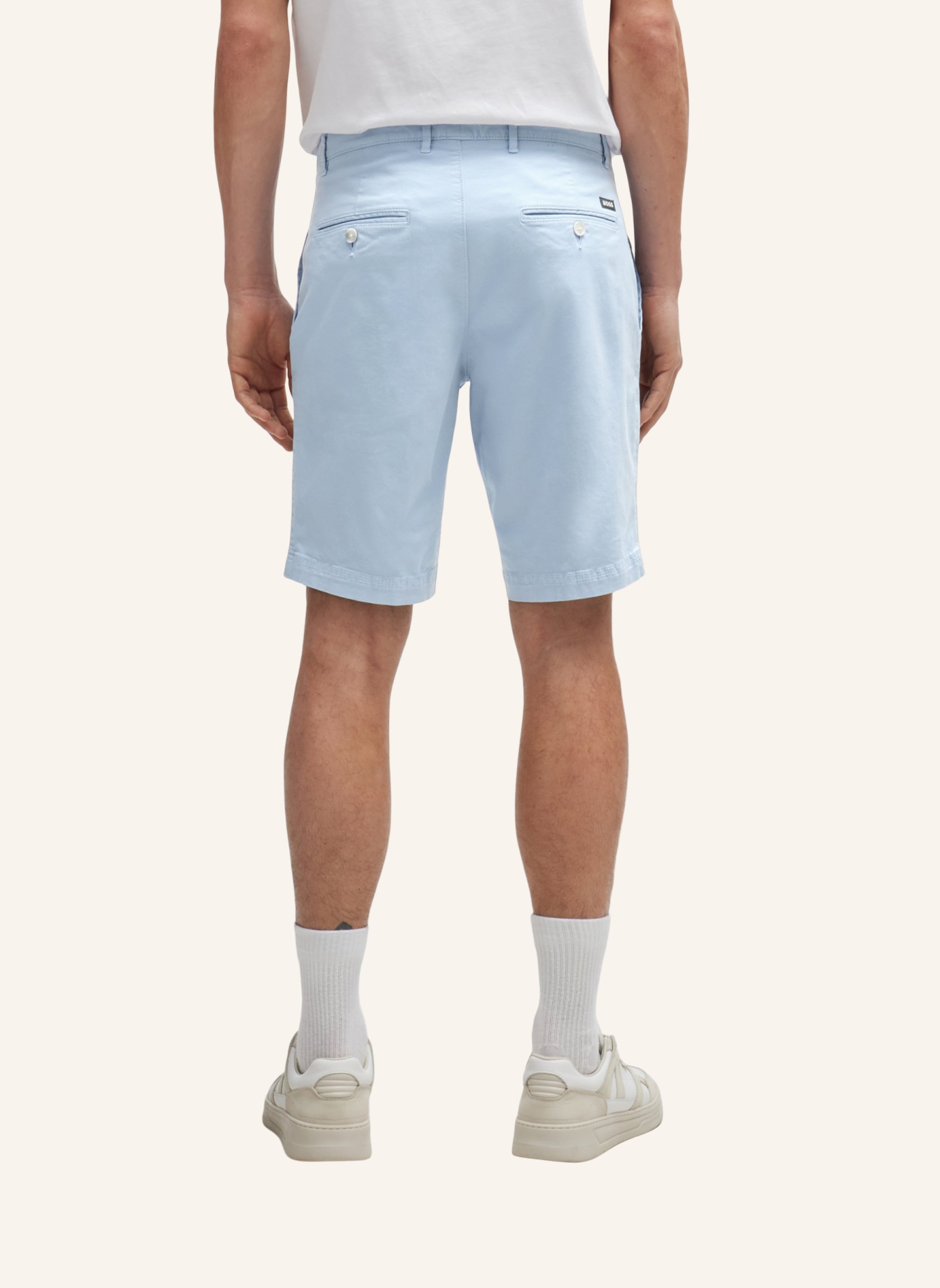 BOSS Short SLICE-SHORT Slim Fit, Farbe: HELLBLAU (Bild 3)