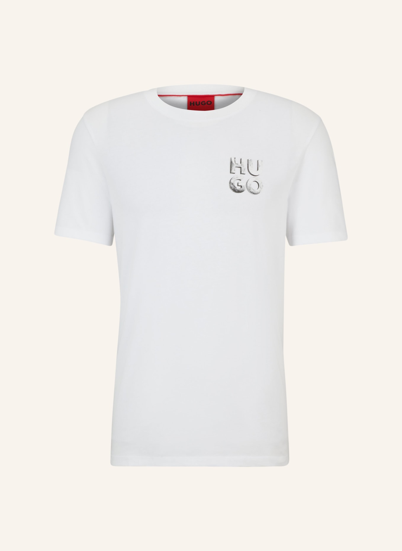 HUGO T-Shirt DETZINGTON241 Regular Fit, Farbe: WEISS (Bild 1)
