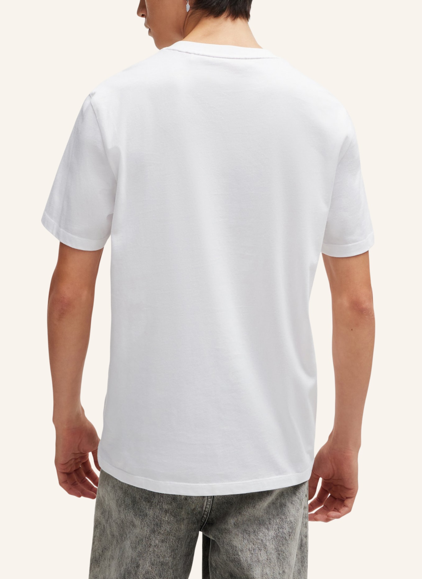 HUGO T-Shirt DETZINGTON241 Regular Fit, Farbe: WEISS (Bild 2)