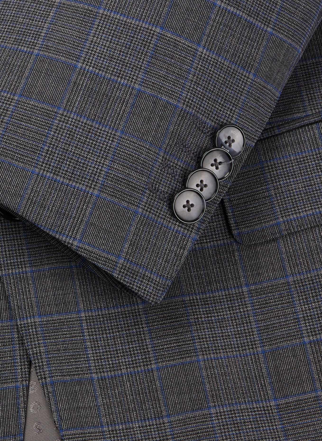 BOSS Business Anzug H-HUGE-2PCS-224 Slim Fit, Farbe: SILBER (Bild 2)