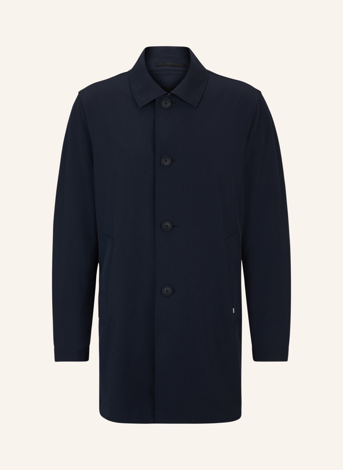 BOSS Klassischer Mantel P-JARED-PACK-WG-241F Regular Fit, Farbe: DUNKELBLAU (Bild 1)