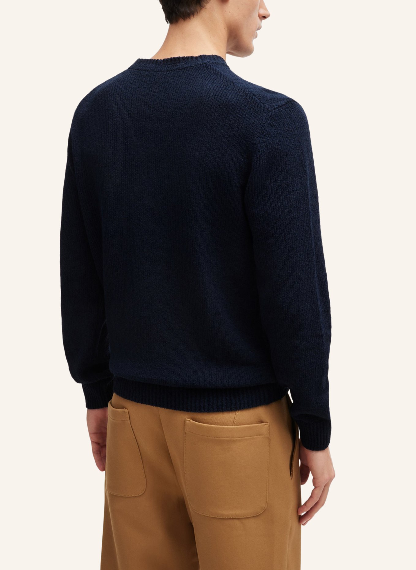 BOSS Pullover TAMIRONO Regular Fit, Farbe: DUNKELBLAU (Bild 2)