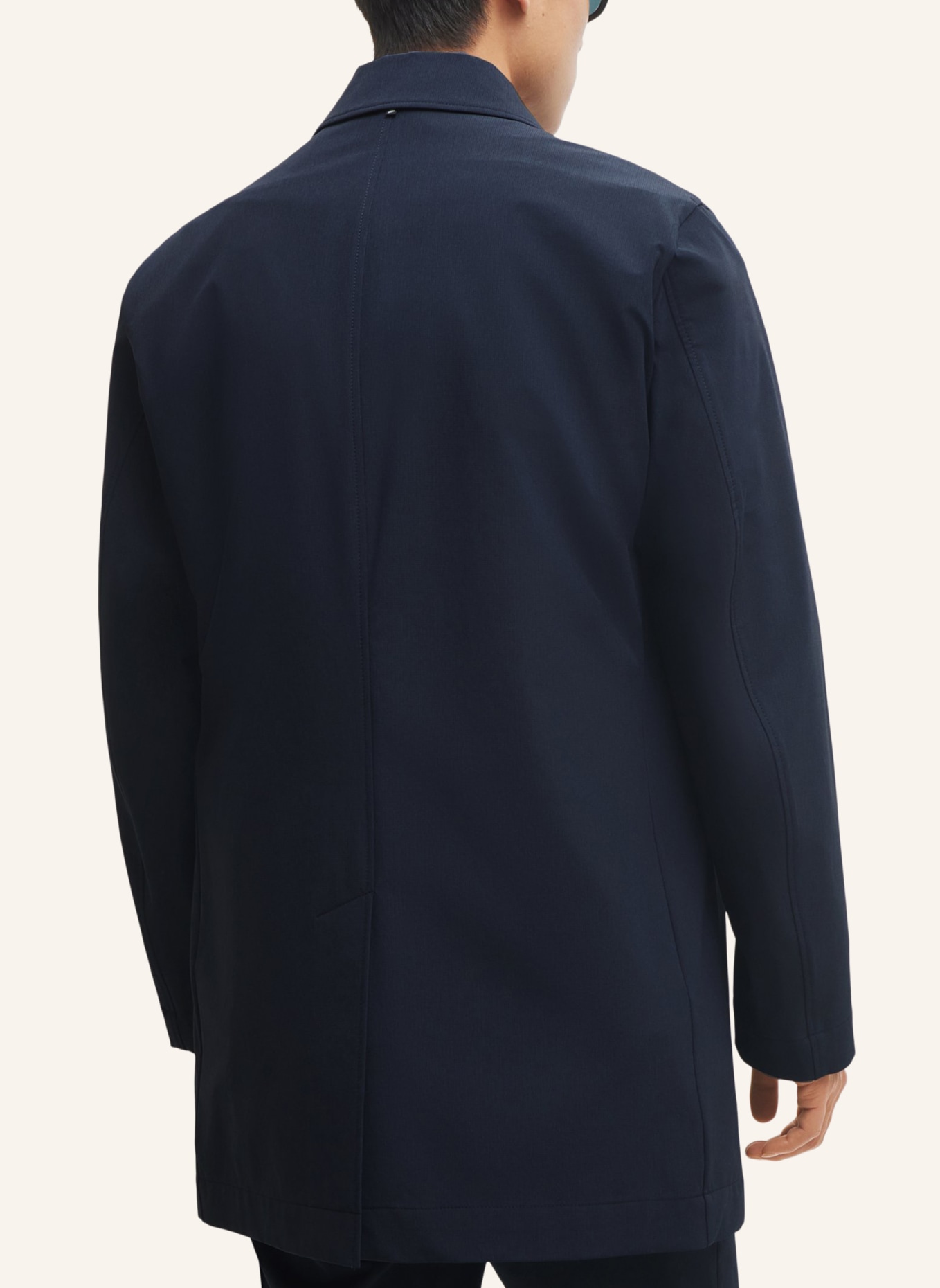 BOSS Klassischer Mantel P-JARED-PACK-WG-241F Regular Fit, Farbe: DUNKELBLAU (Bild 2)