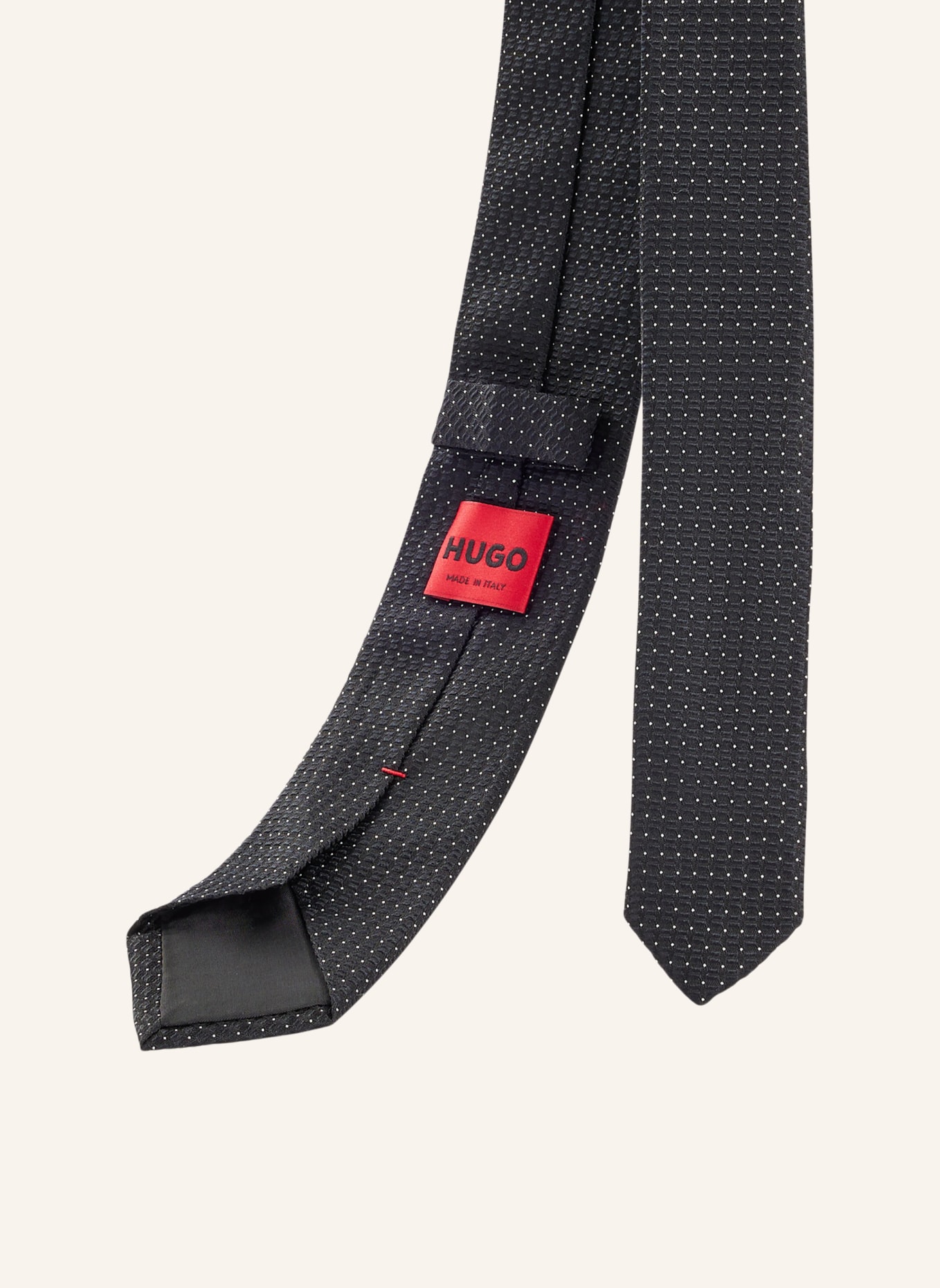 HUGO Krawatte TIE CM 6, Farbe: SCHWARZ (Bild 3)