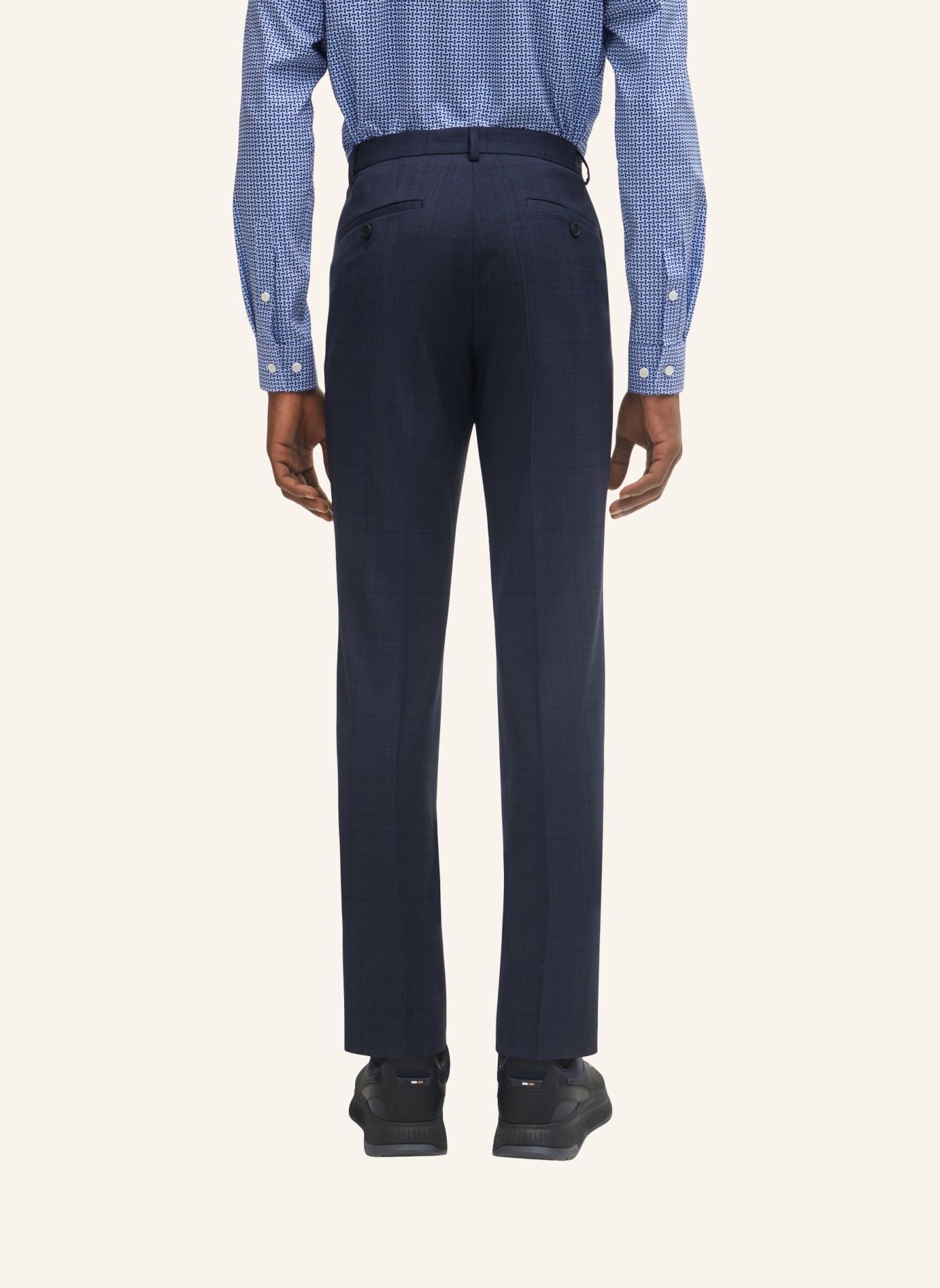 BOSS Business Anzug P-HUGE-2PCS-241 Slim Fit, Farbe: DUNKELBLAU (Bild 7)