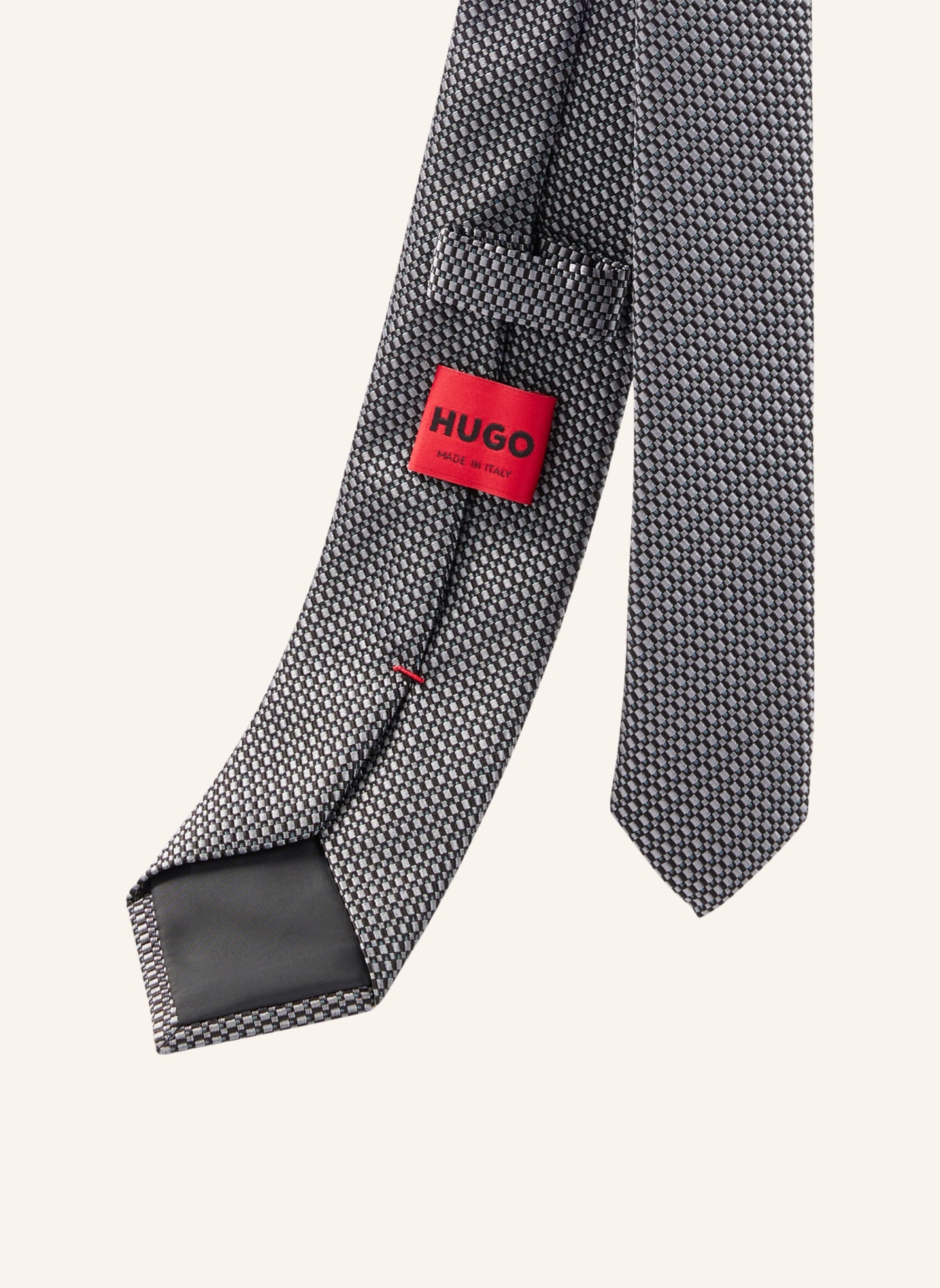 HUGO Krawatte TIE CM 6, Farbe: GRAU (Bild 3)