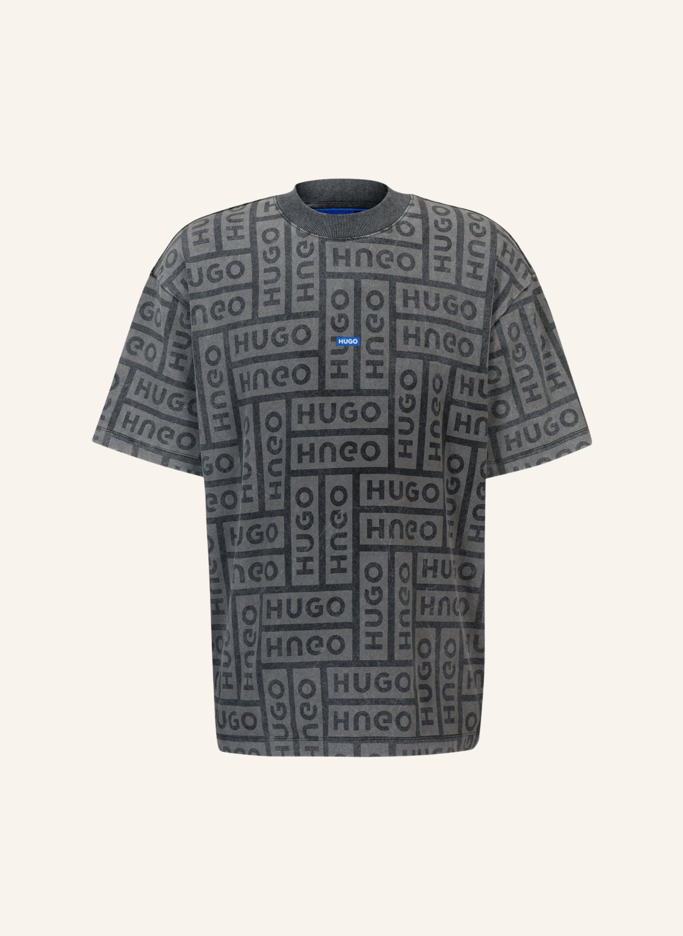 HUGO T-Shirt NIDANE, Farbe: GRAU (Bild 1)