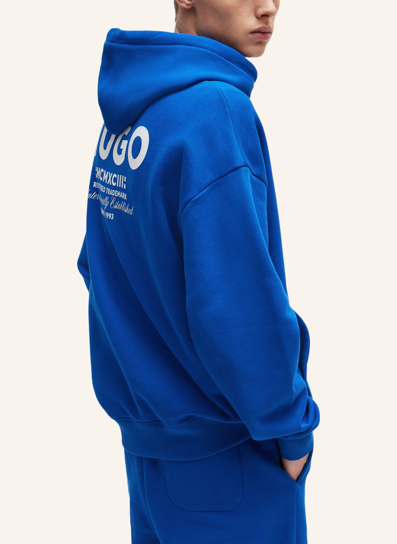 HUGO Sweatshirt NAZARDO, Farbe: BLAU (Bild 2)