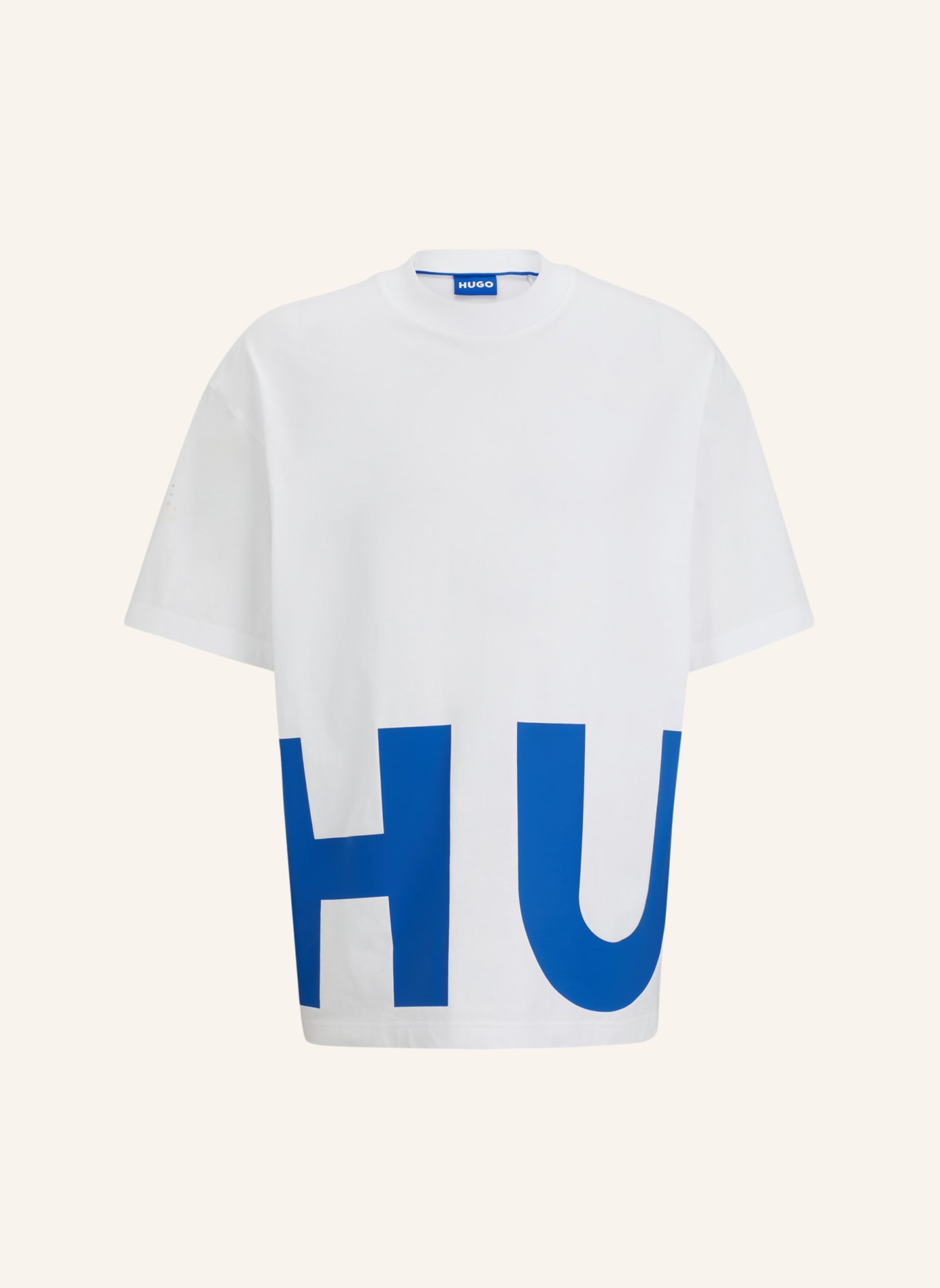 HUGO T-Shirt NANNAVARO Oversize Fit, Farbe: WEISS (Bild 1)