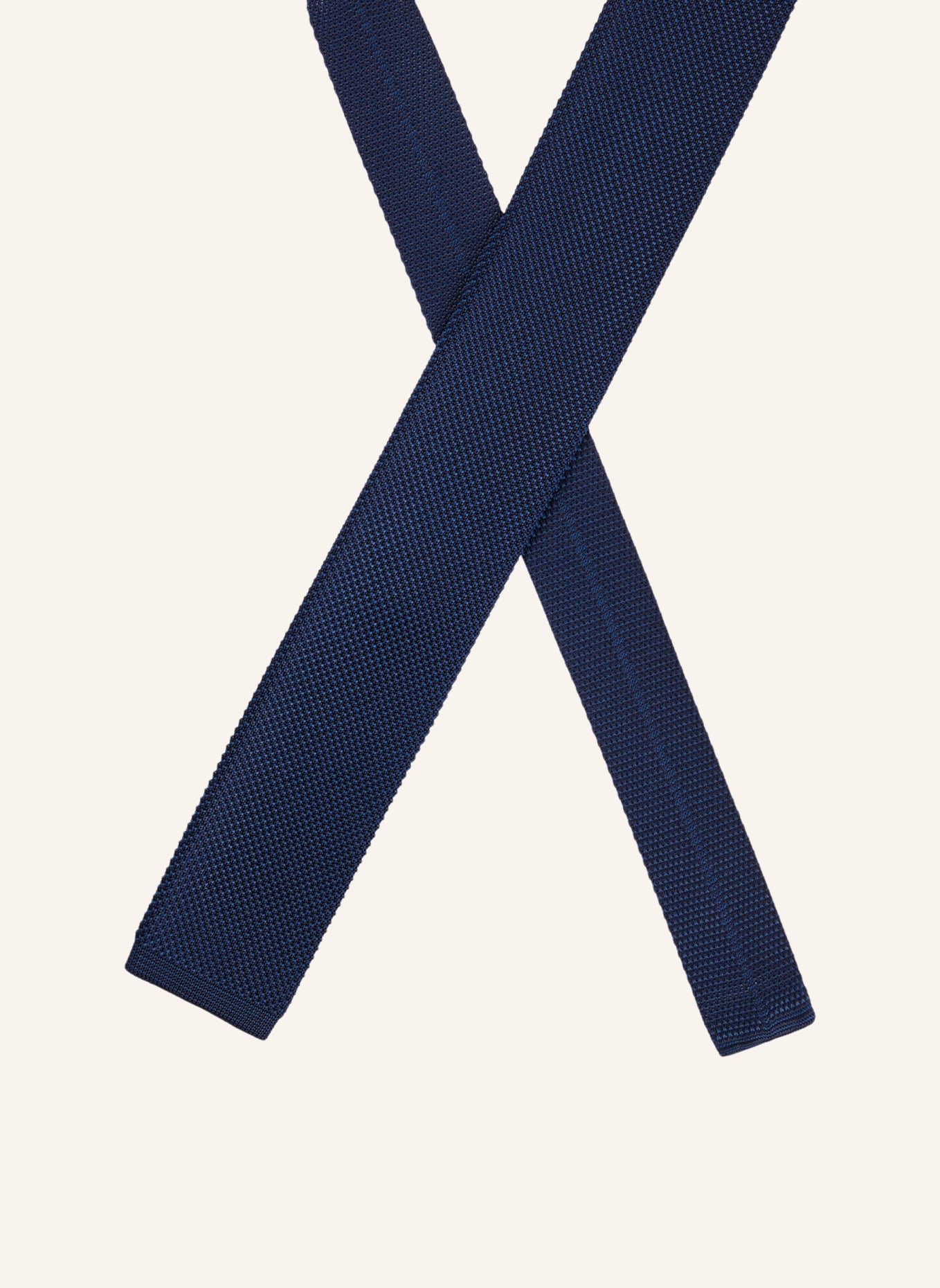 BOSS Krawatte H-KNIT TIE 6 CM-222, Farbe: DUNKELBLAU (Bild 2)