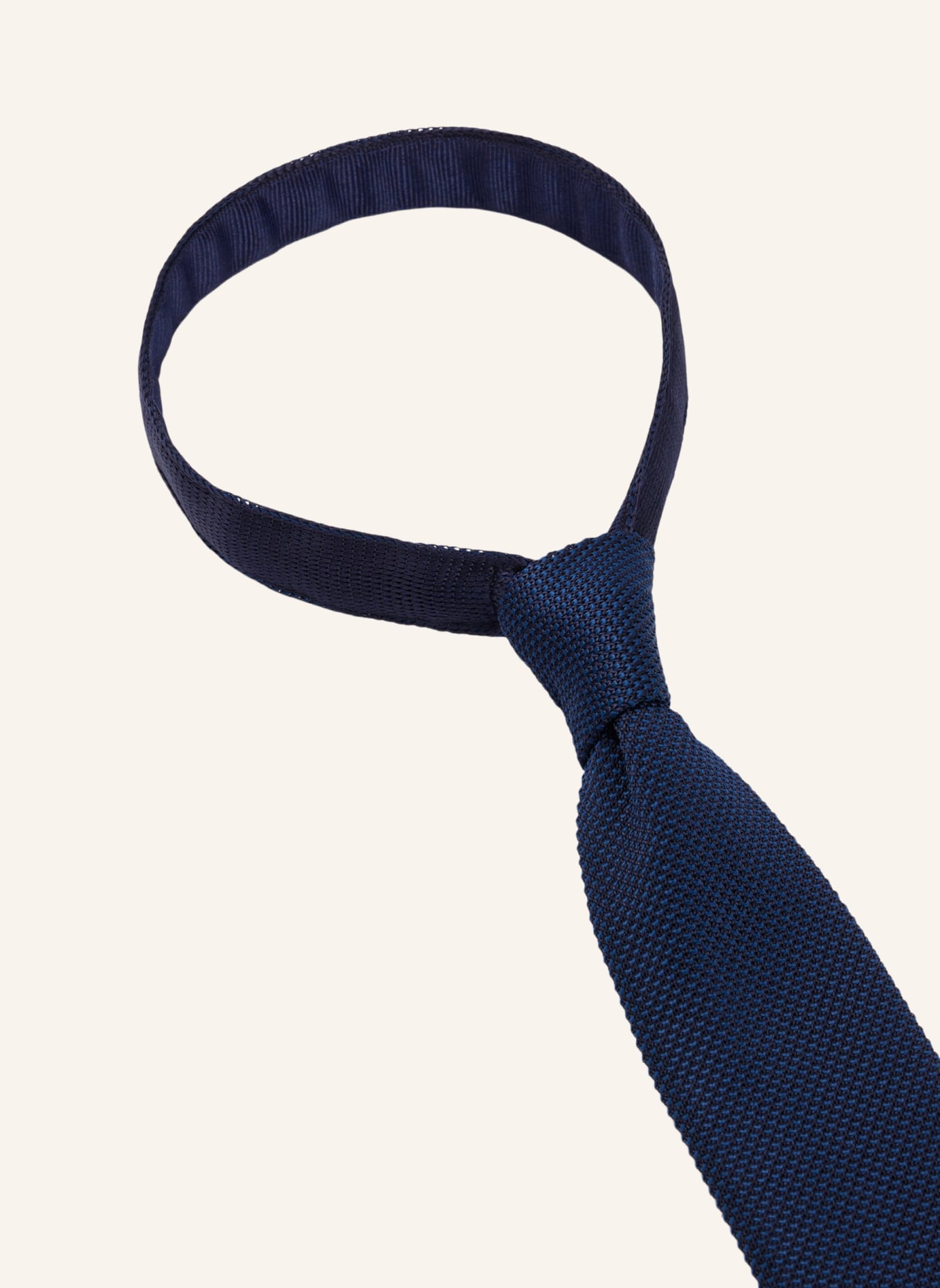 BOSS Krawatte H-KNIT TIE 6 CM-222, Farbe: DUNKELBLAU (Bild 3)