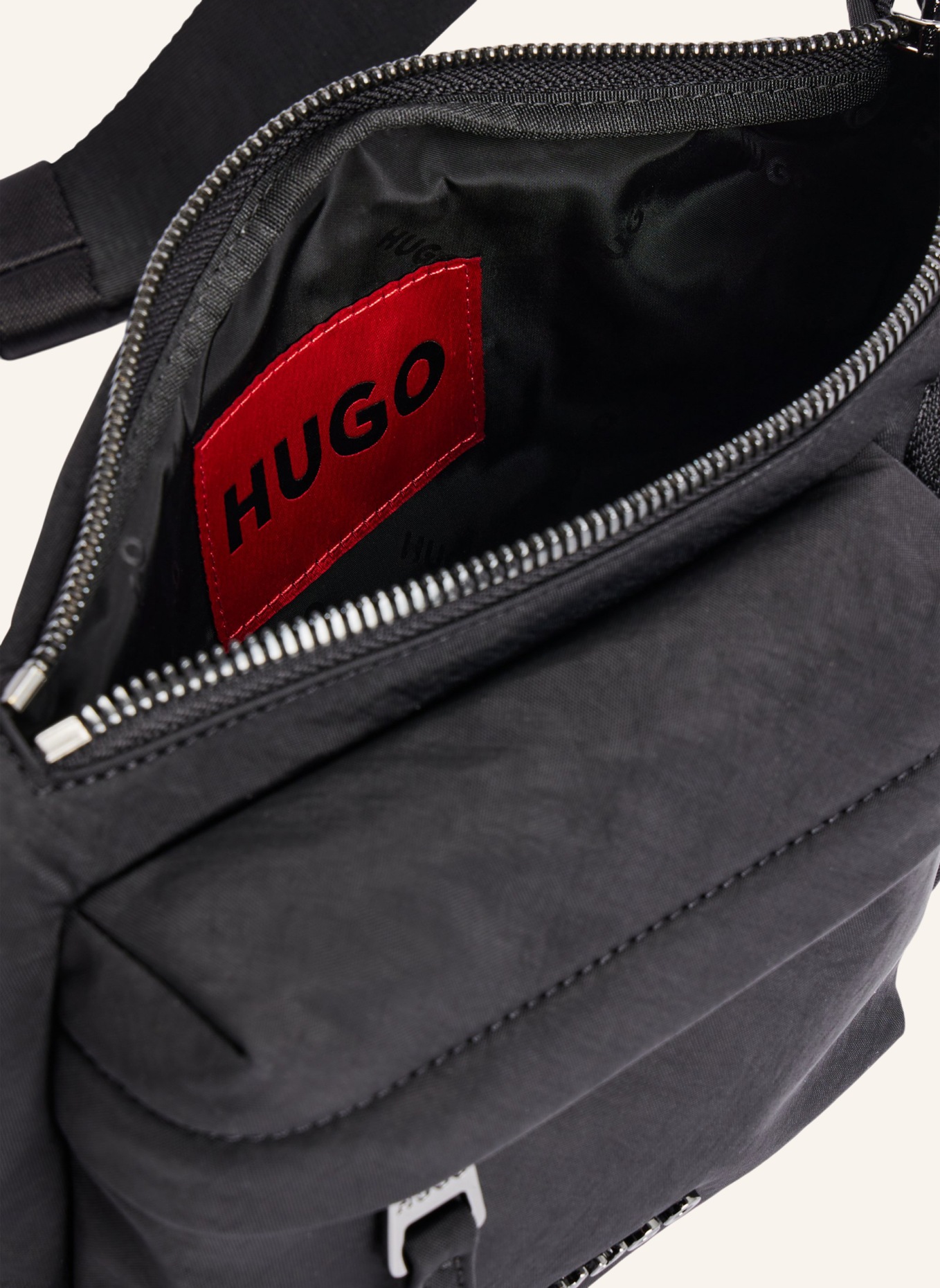 HUGO Gürtel-Tasche TAYRON_BUMBAG, Farbe: SCHWARZ (Bild 2)